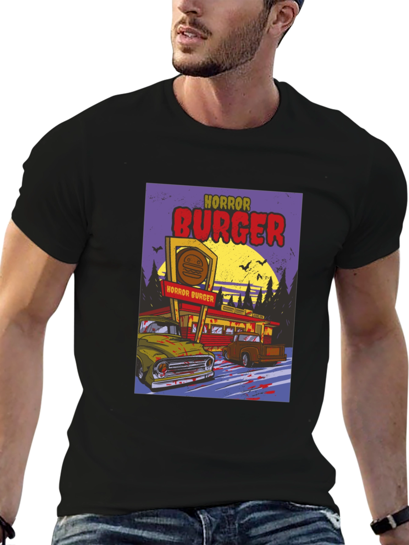 Horror Burger Graphic Tee