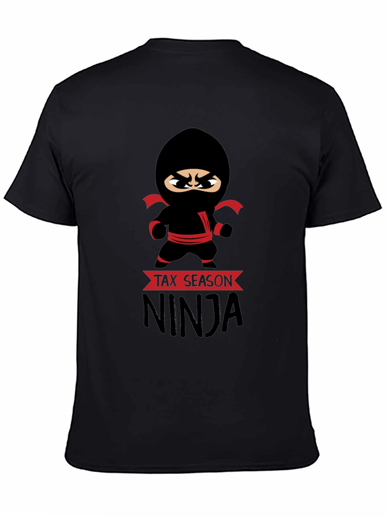Tax Season Ninja Graphic T-Shirt