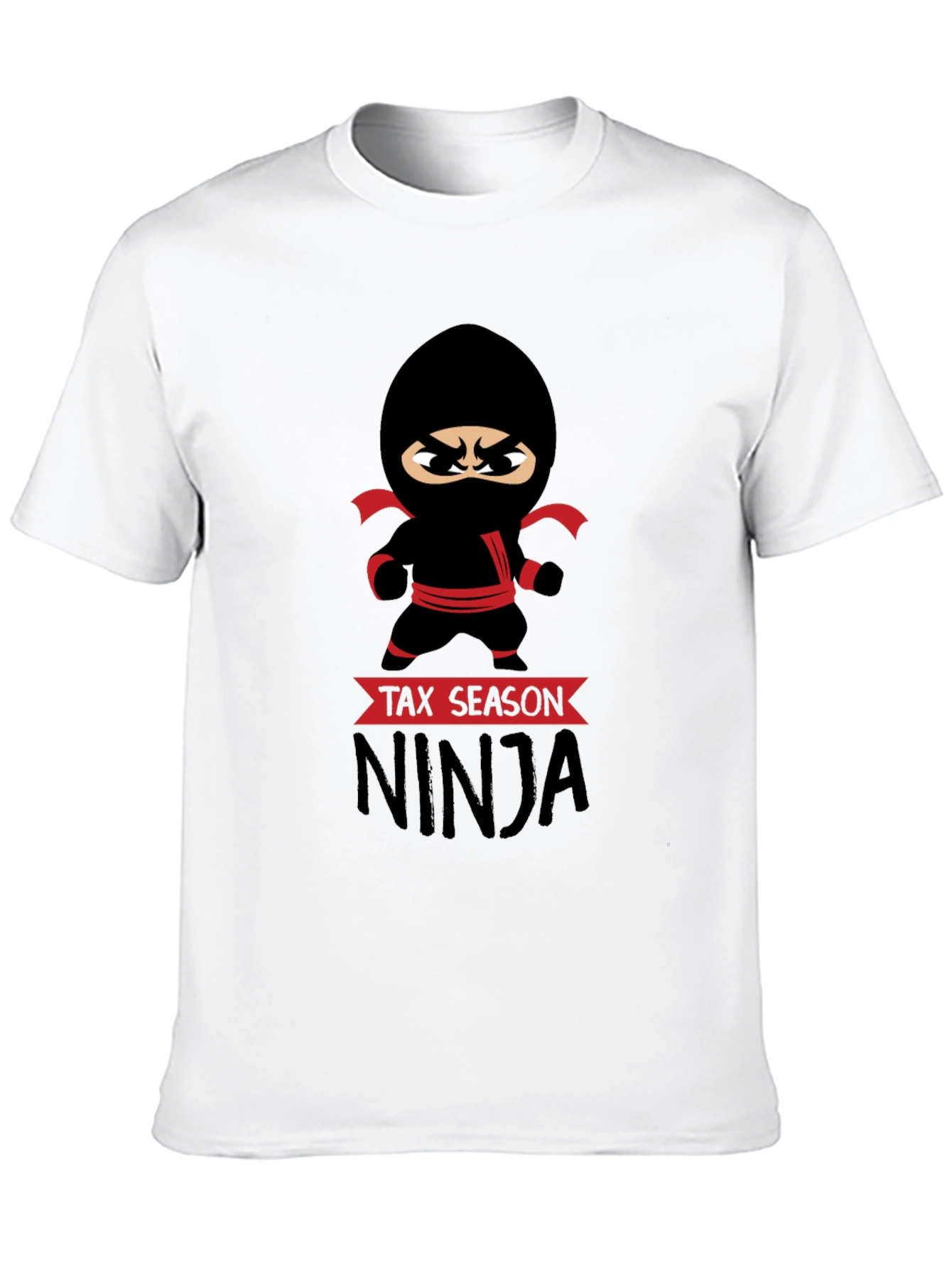 Tax Season Ninja Graphic T-Shirt