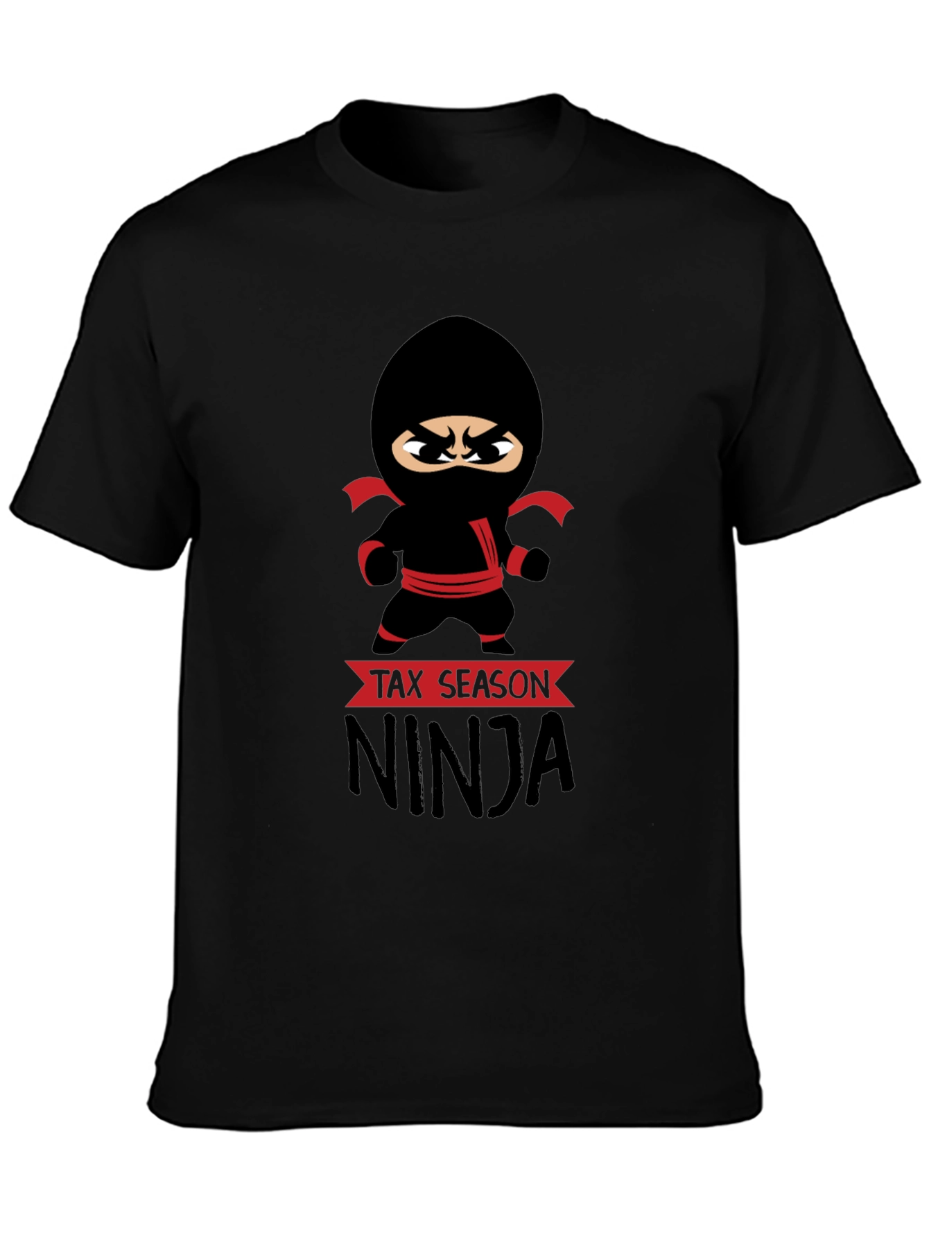 Tax Season Ninja Graphic T-Shirt