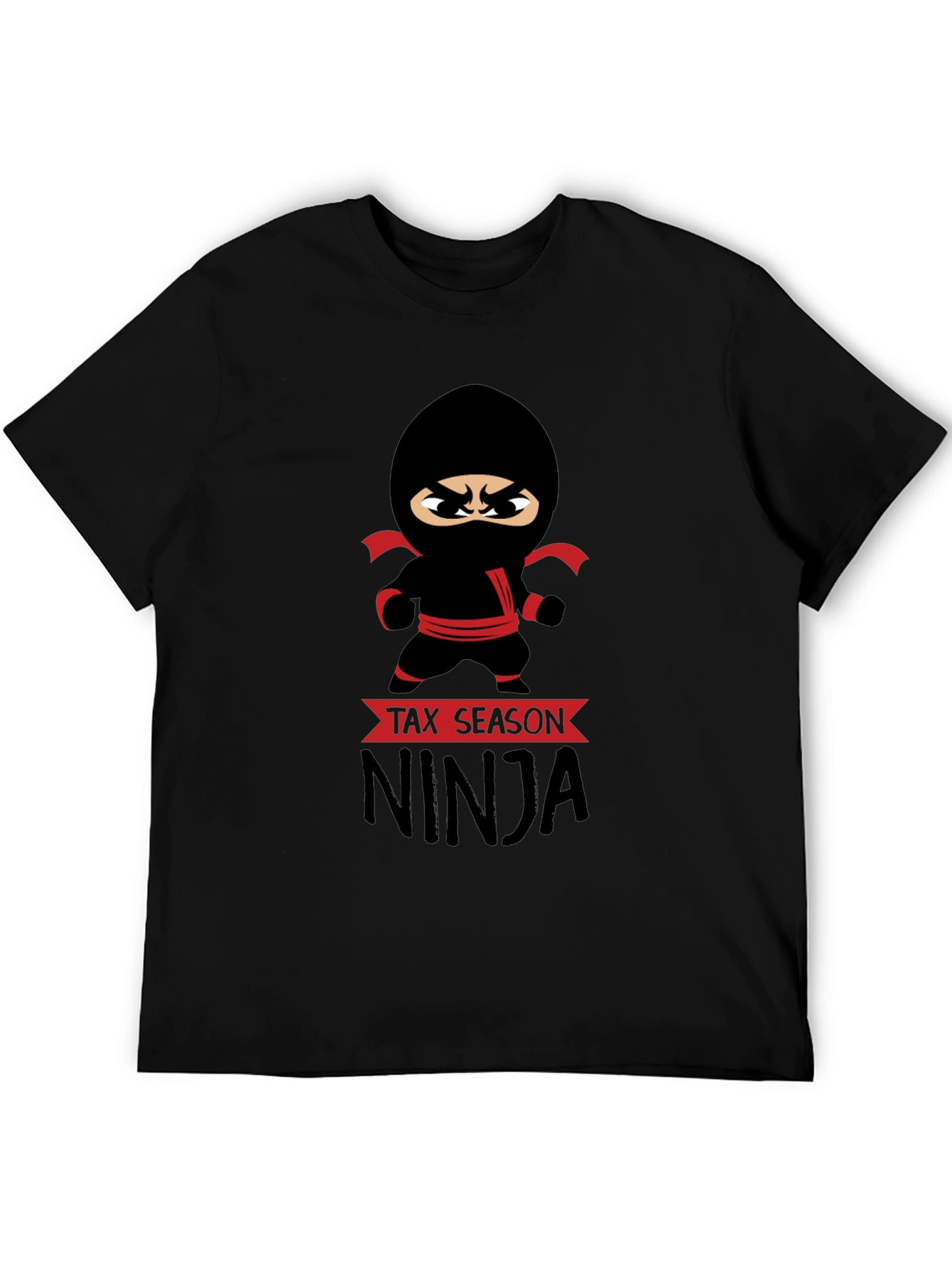 Tax Season Ninja Graphic T-Shirt