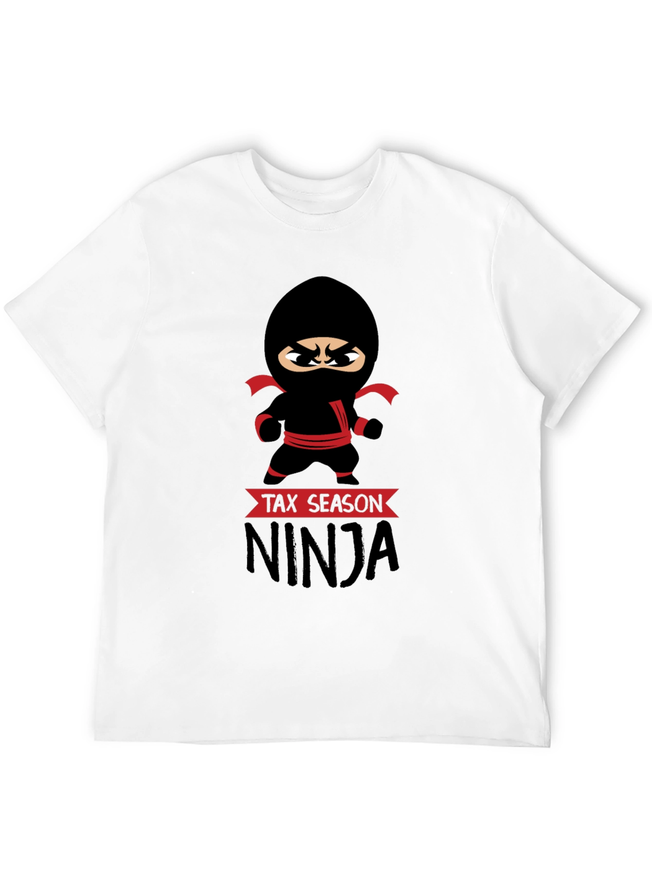 Tax Season Ninja Graphic T-Shirt