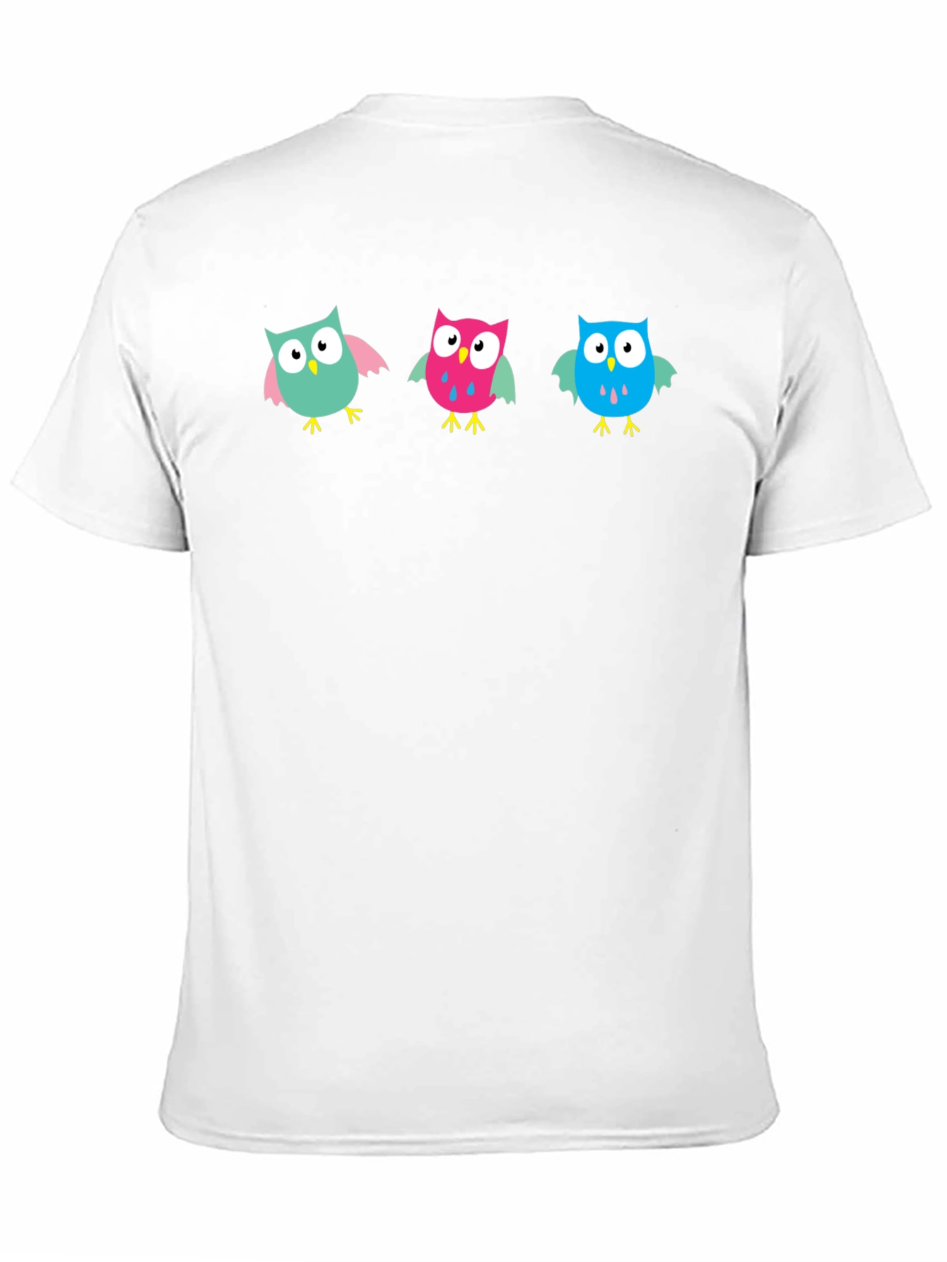 Owl T-Shirt - Cute Cartoon Design