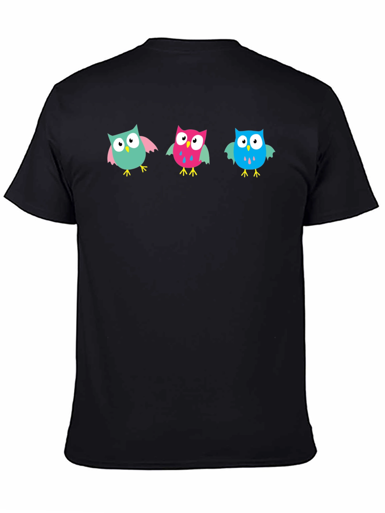 Owl T-Shirt - Cute Cartoon Design