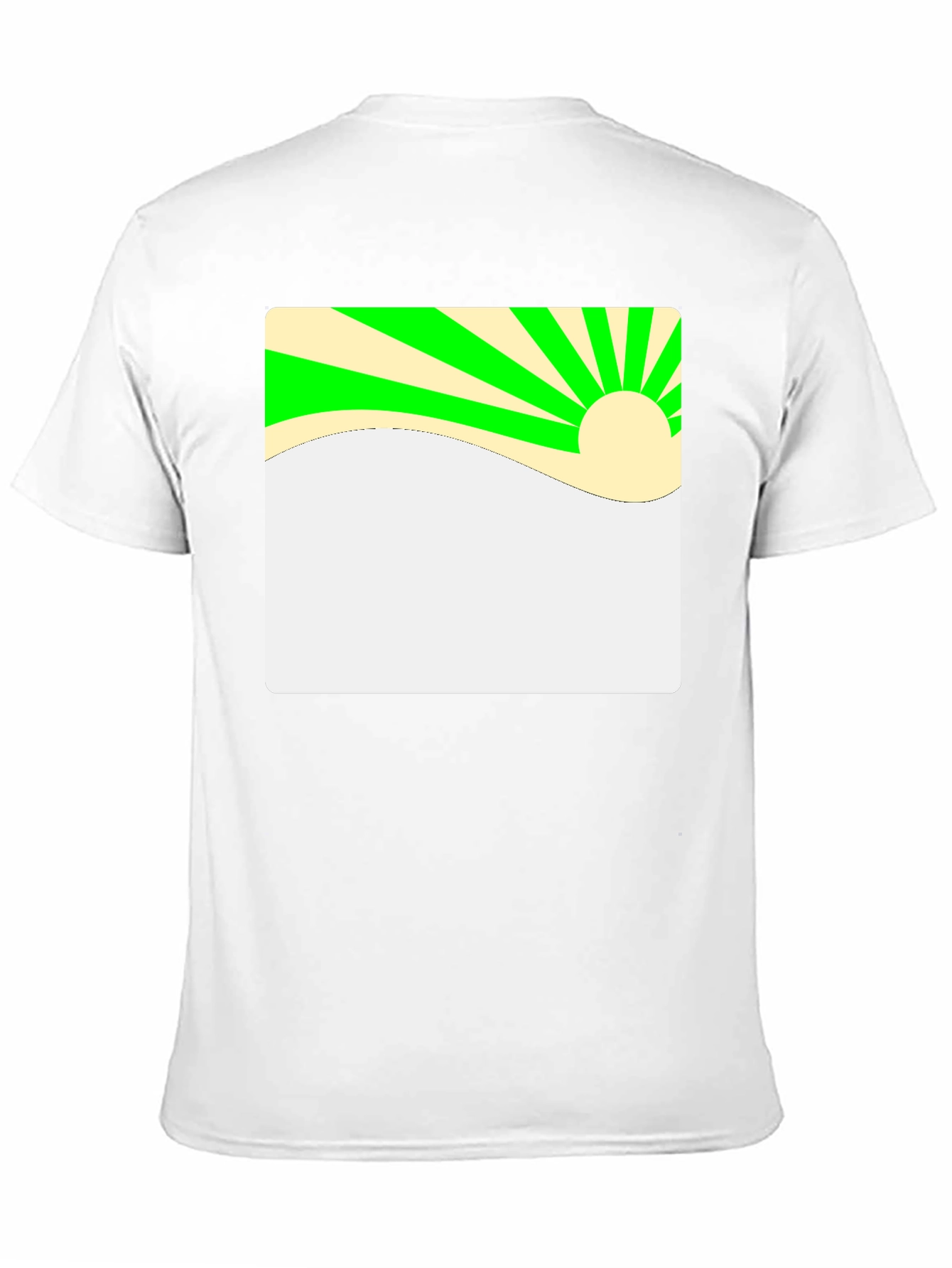 Retro Sunburst Graphic Tee - Modern Comfort