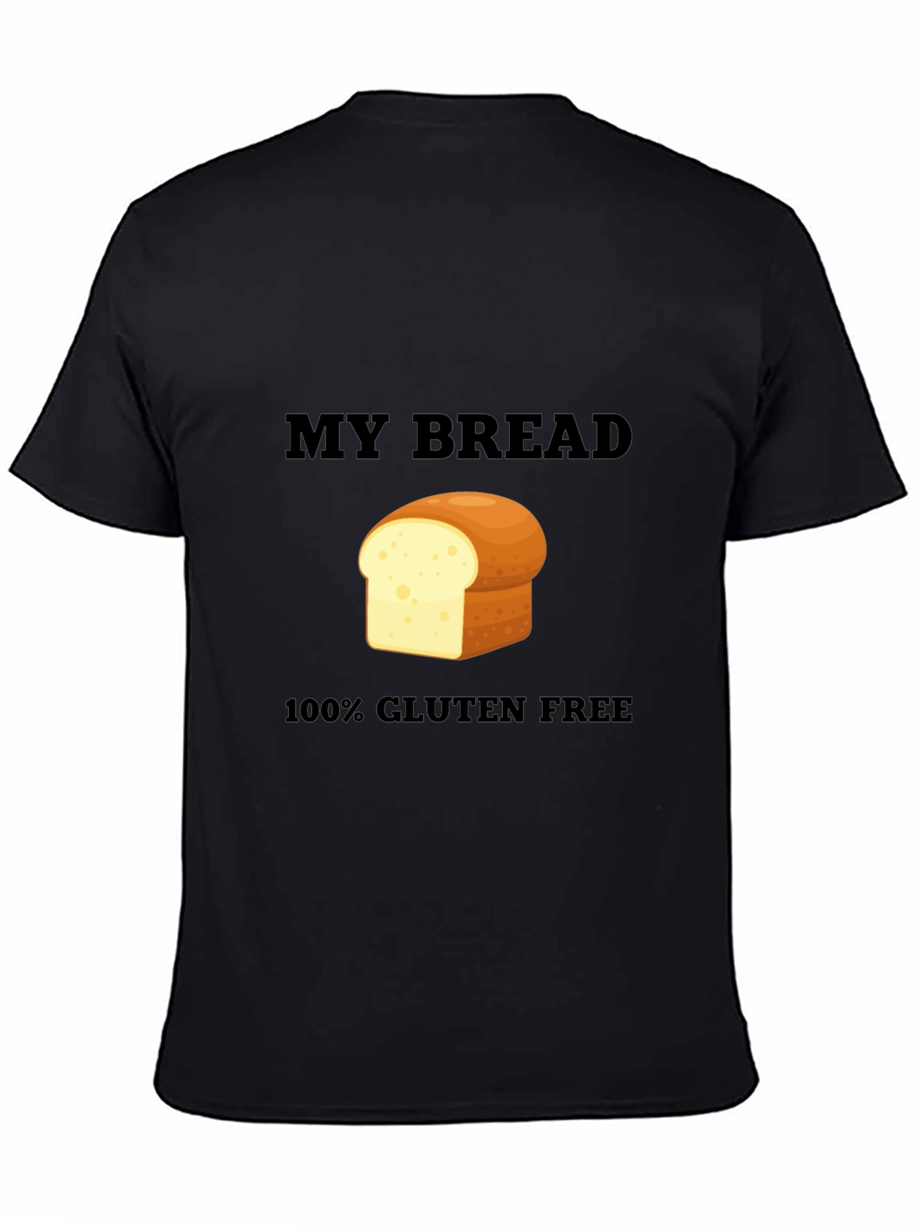 Gluten-Free Bread T-Shirt -  Novelty Graphic Tee