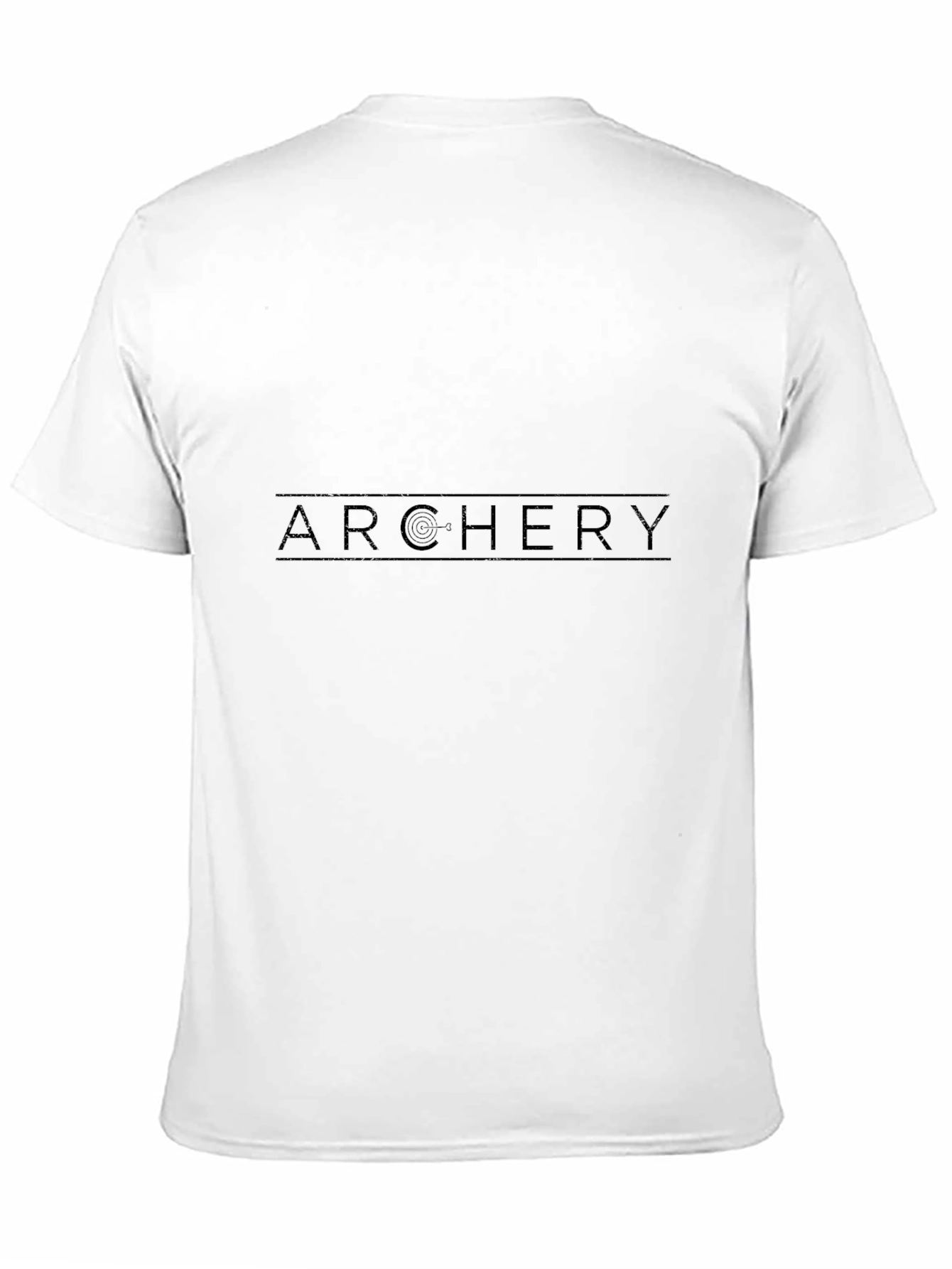 Archery Graphic Tee - Modern Black T-Shirt