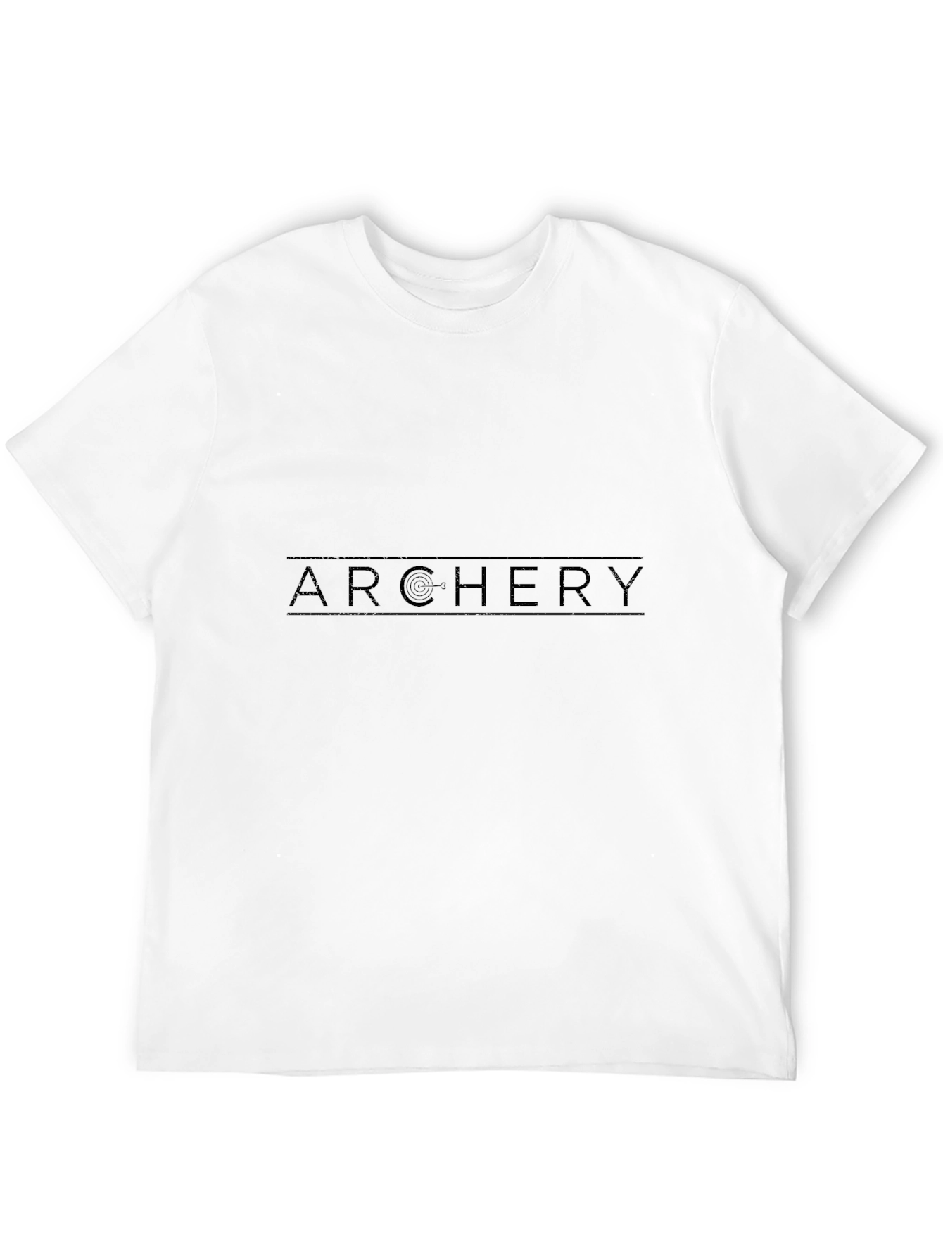 Archery Graphic Tee - Modern Black T-Shirt
