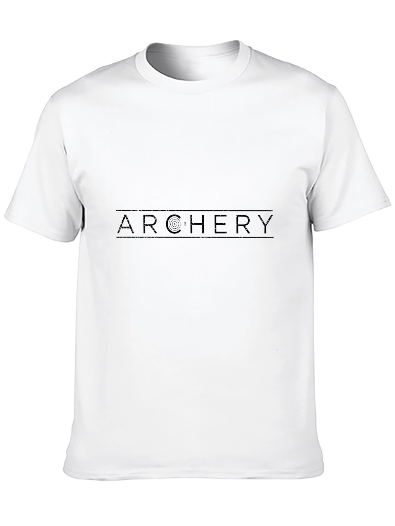 Archery Graphic Tee - Modern Black T-Shirt