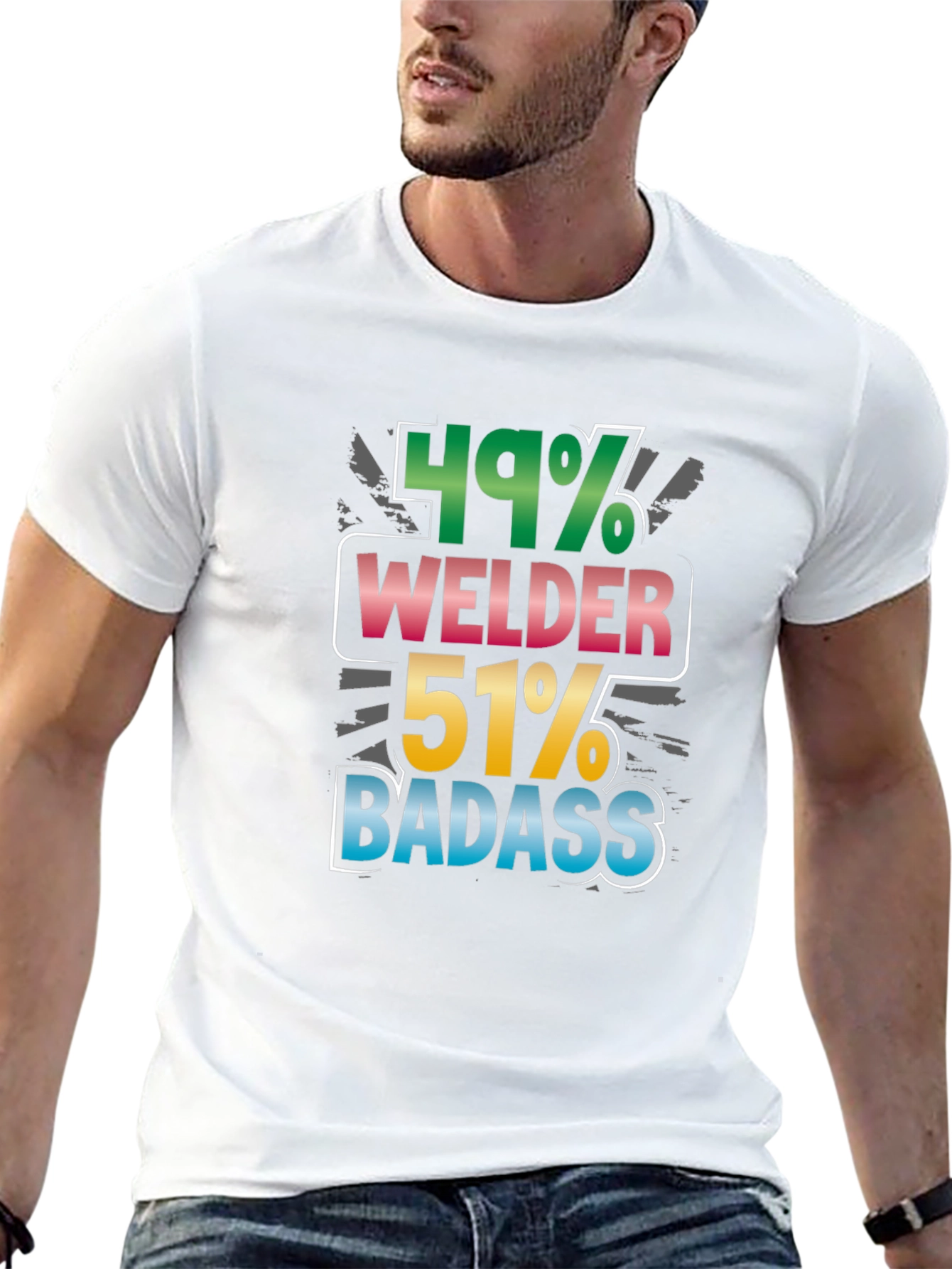 Welder Badass Graphic Tee