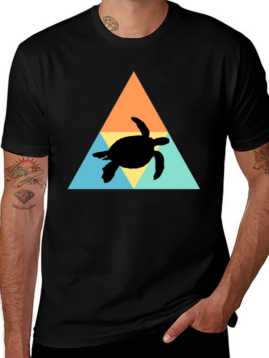 Turtle Triangle Graphic Tee