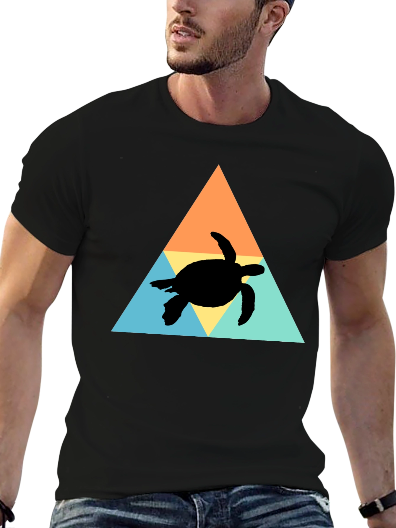 Turtle Triangle Graphic Tee