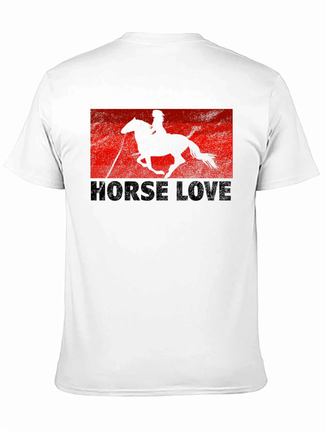 Horse Love Graphic Tee - Black T-Shirt
