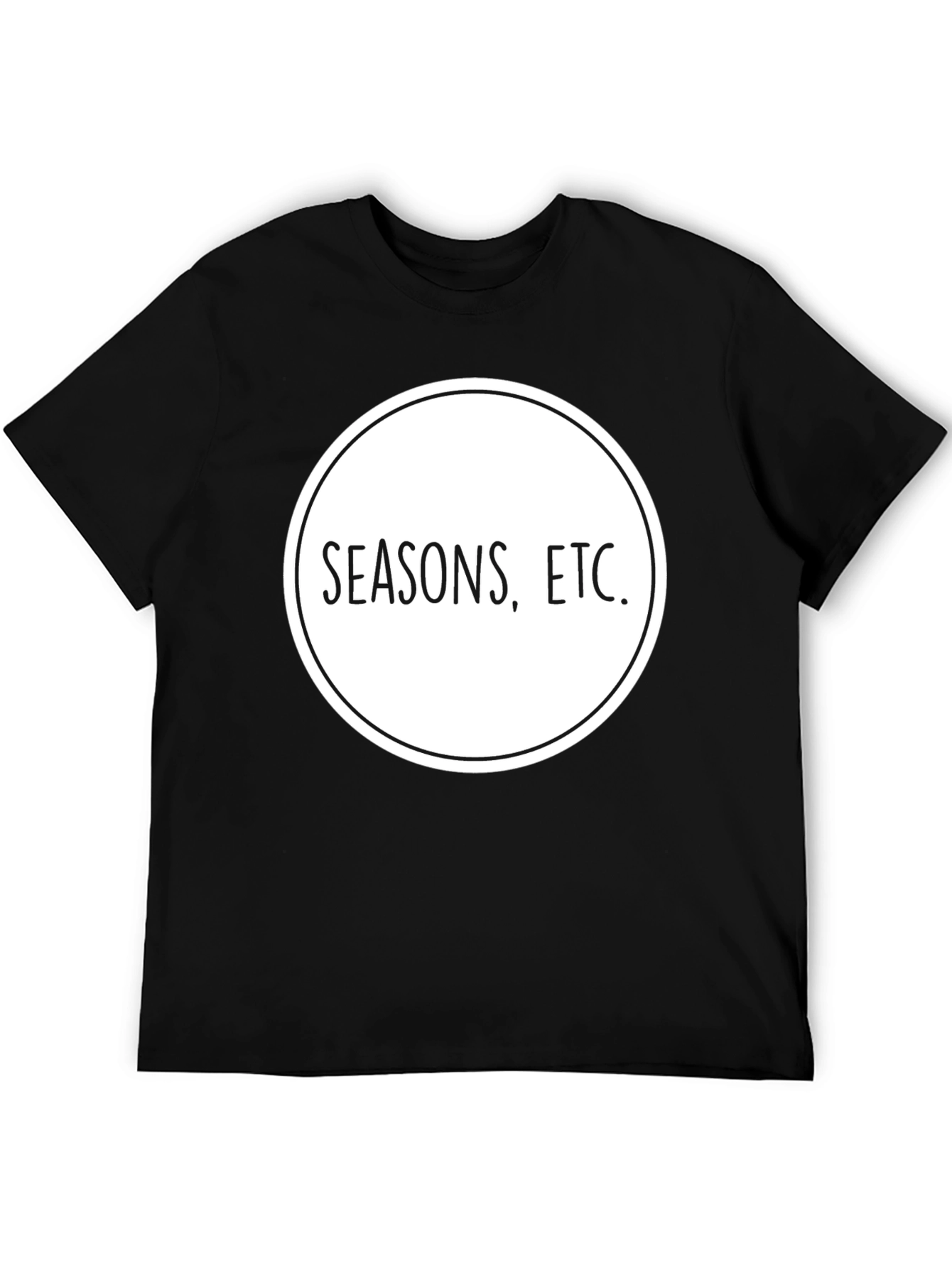 Seasons Etc. Graphic Tee - Mens Black T-Shirt
