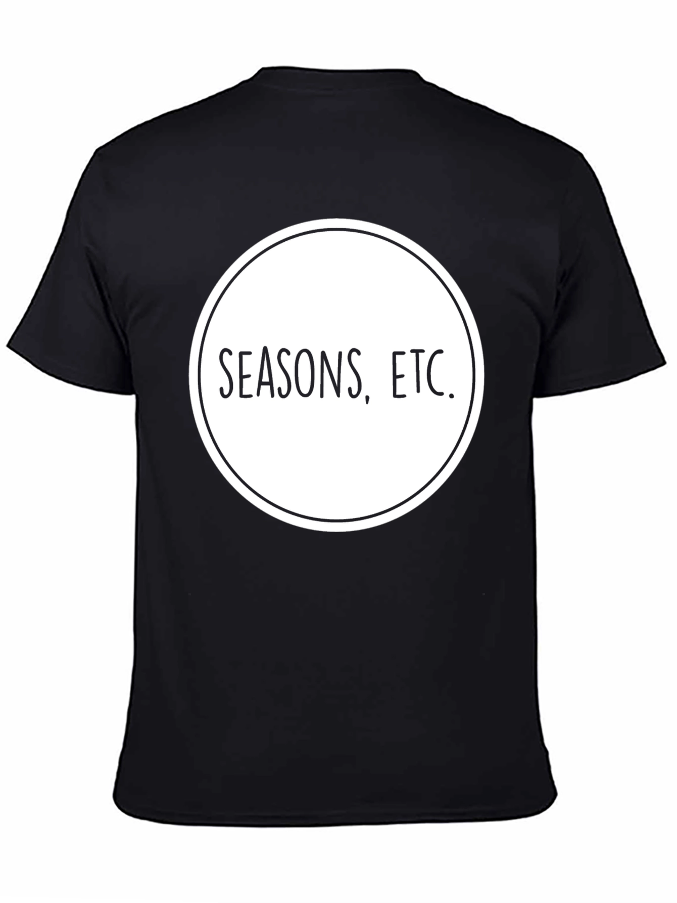 Seasons Etc. Graphic Tee - Mens Black T-Shirt