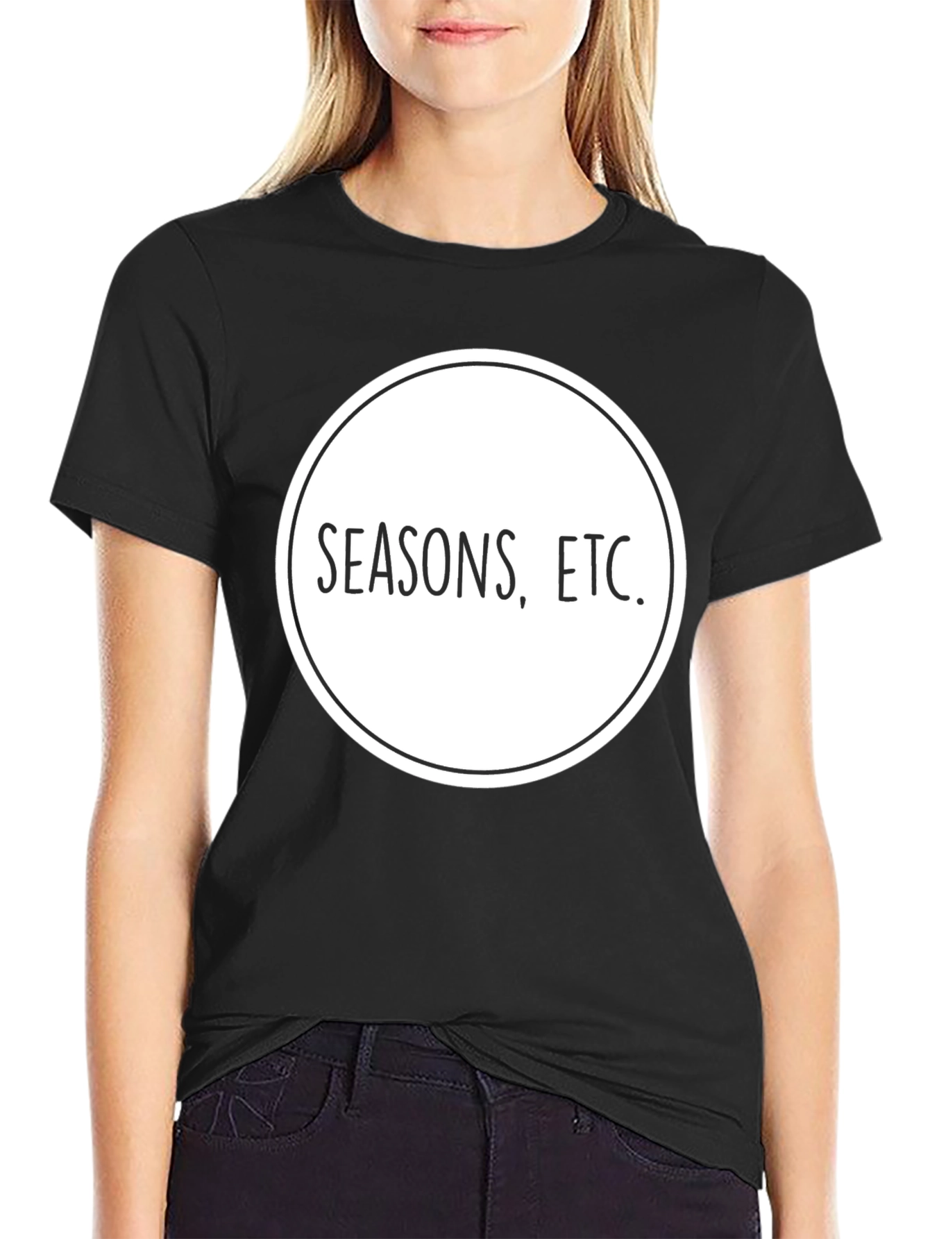 Seasons Etc. Graphic Tee - Mens Black T-Shirt