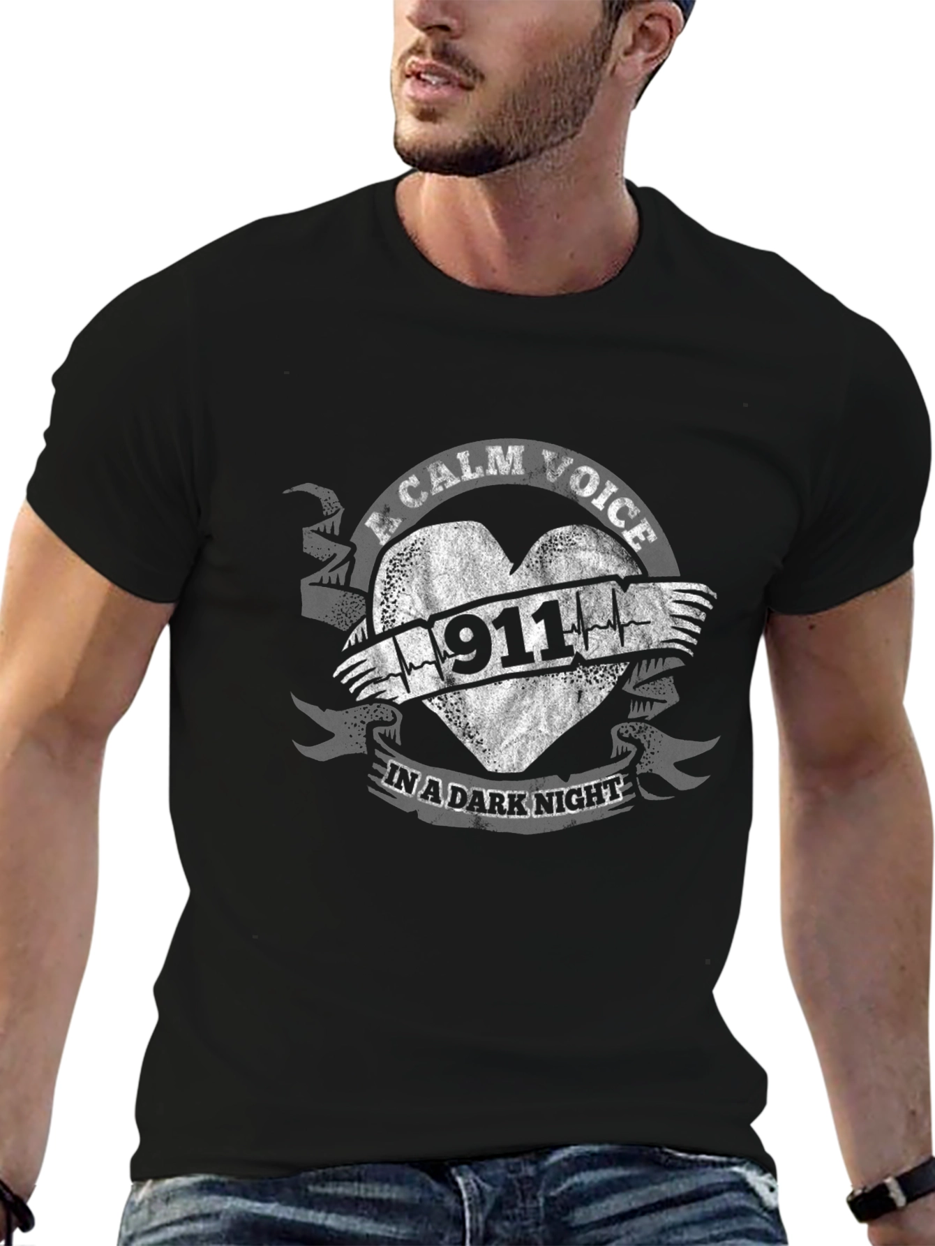 I Calm Voice 911 First Responder T-Shirt