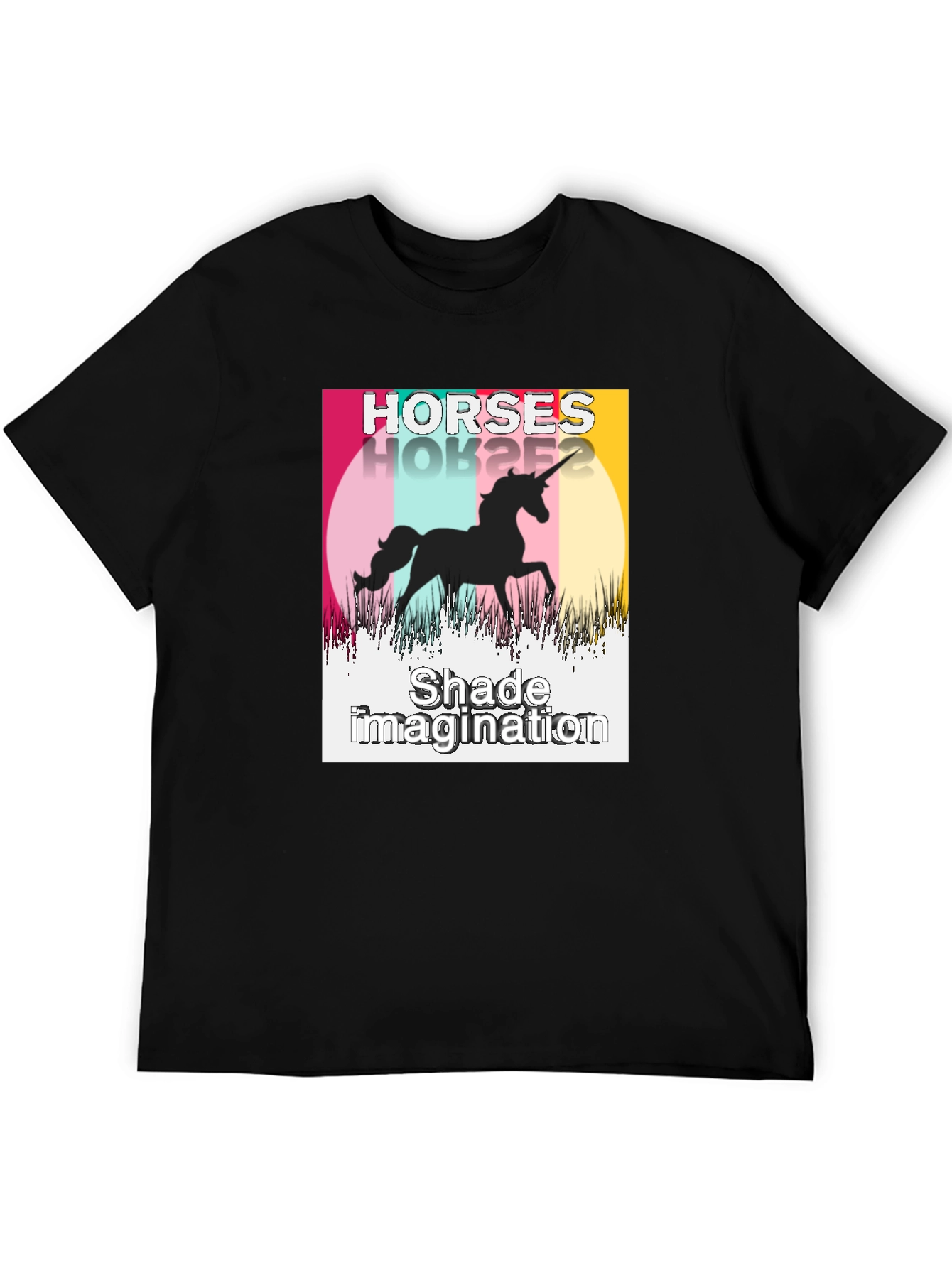 Unicorn Horses Imagination T-Shirt