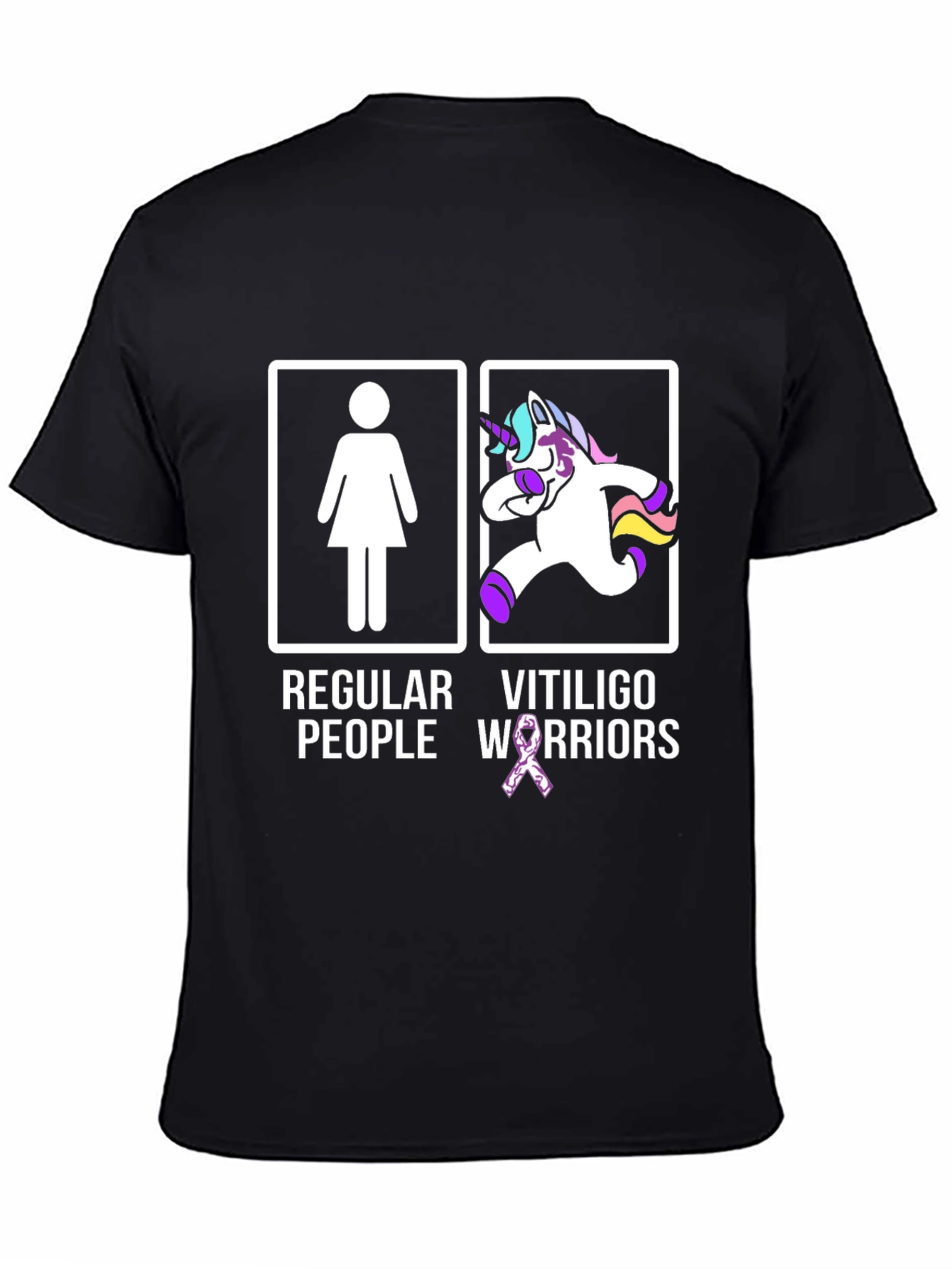 Vitiligo Warriors Graphic T-Shirt
