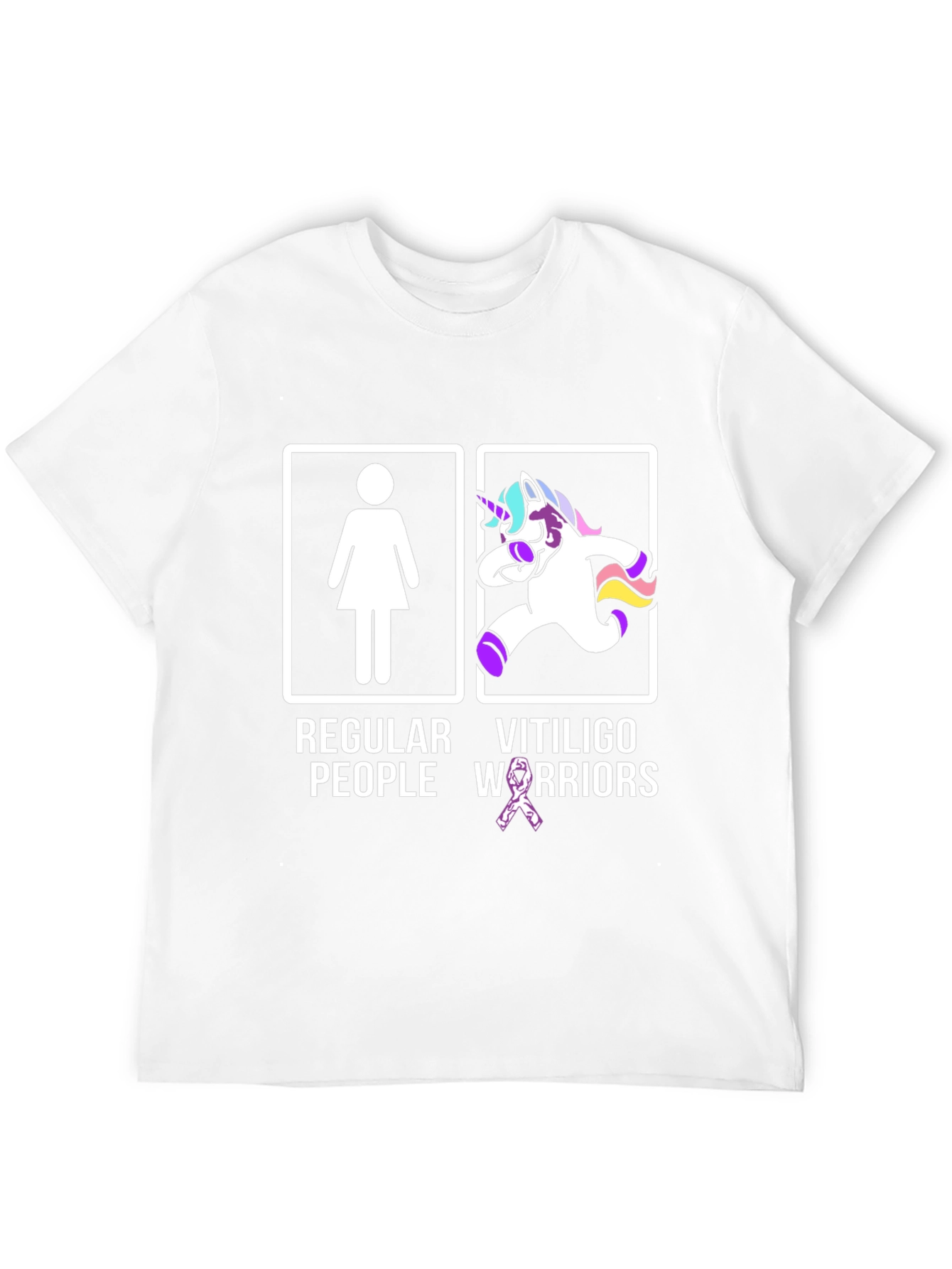 Vitiligo Warriors Graphic T-Shirt