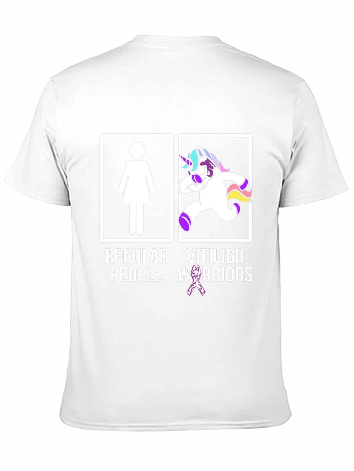 Vitiligo Warriors Graphic T-Shirt