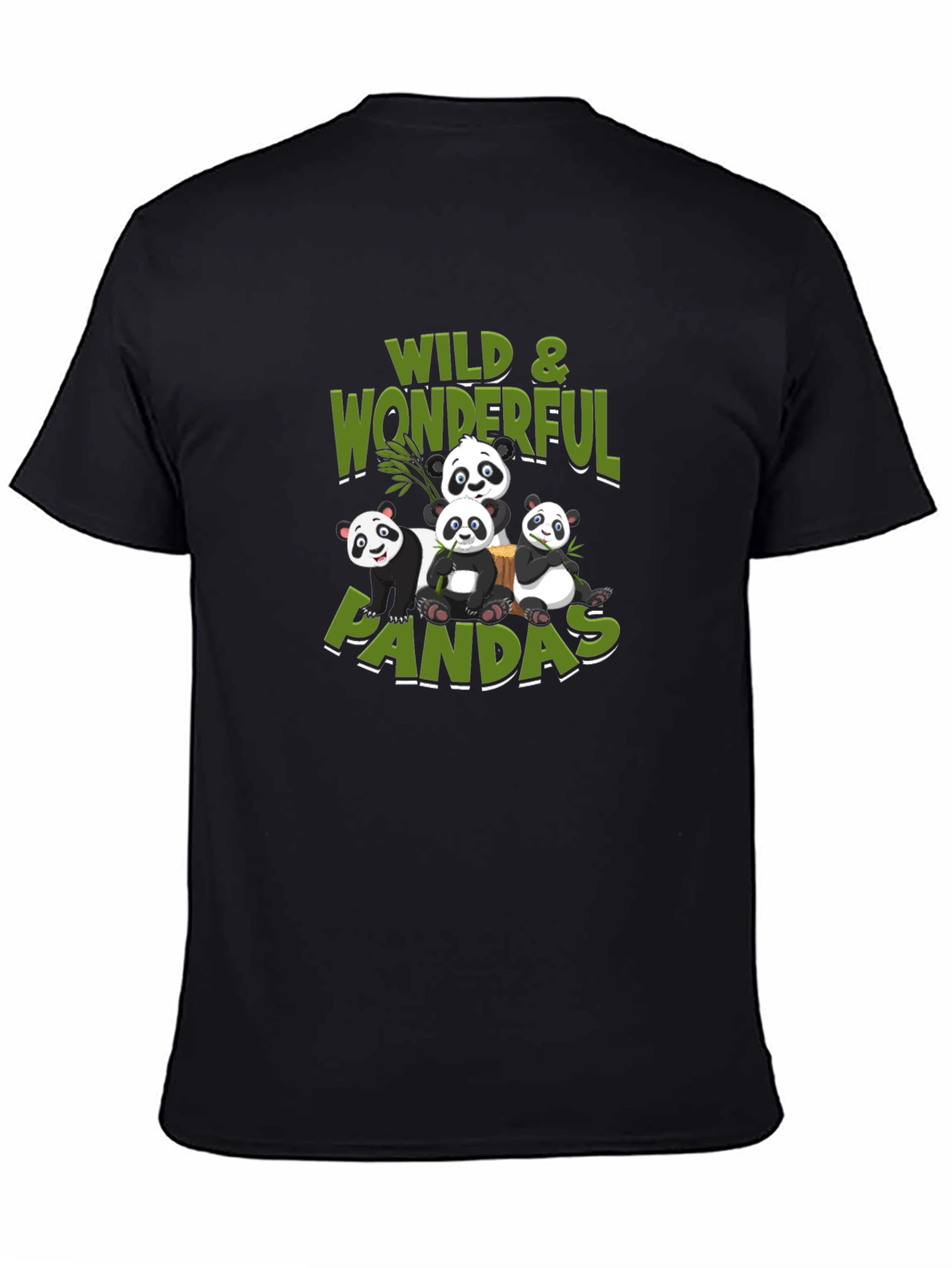 Wild & Wonderful Pandas Graphic Tee