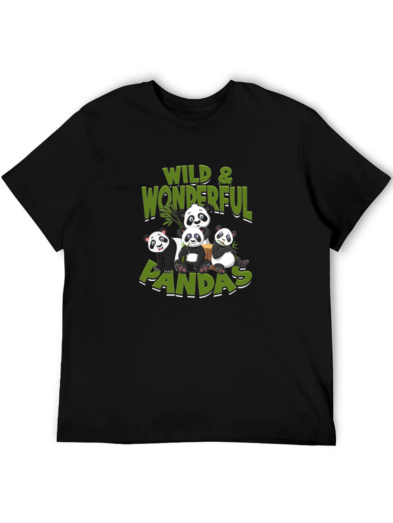 Wild & Wonderful Pandas Graphic Tee
