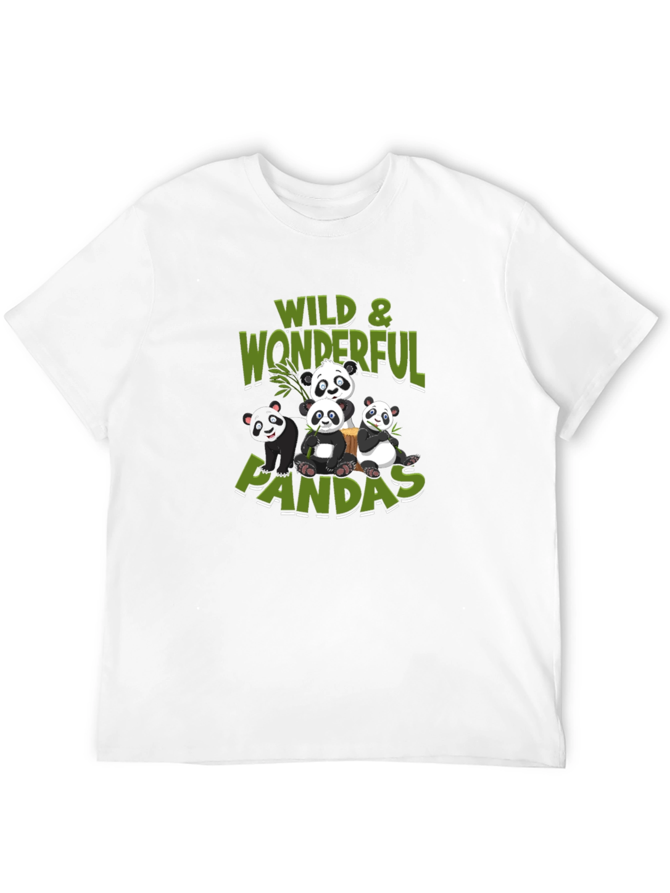 Wild & Wonderful Pandas Graphic Tee