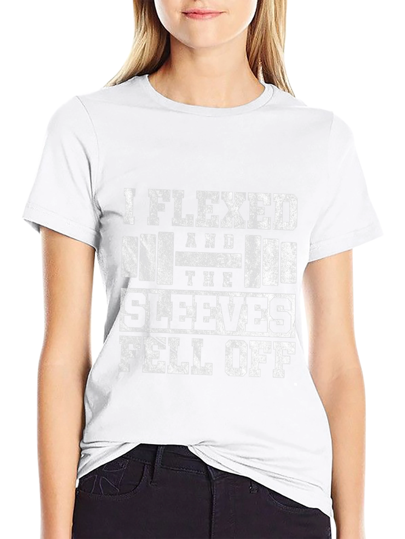 I Flexed and the Sleeves Fell Off T-Shirt