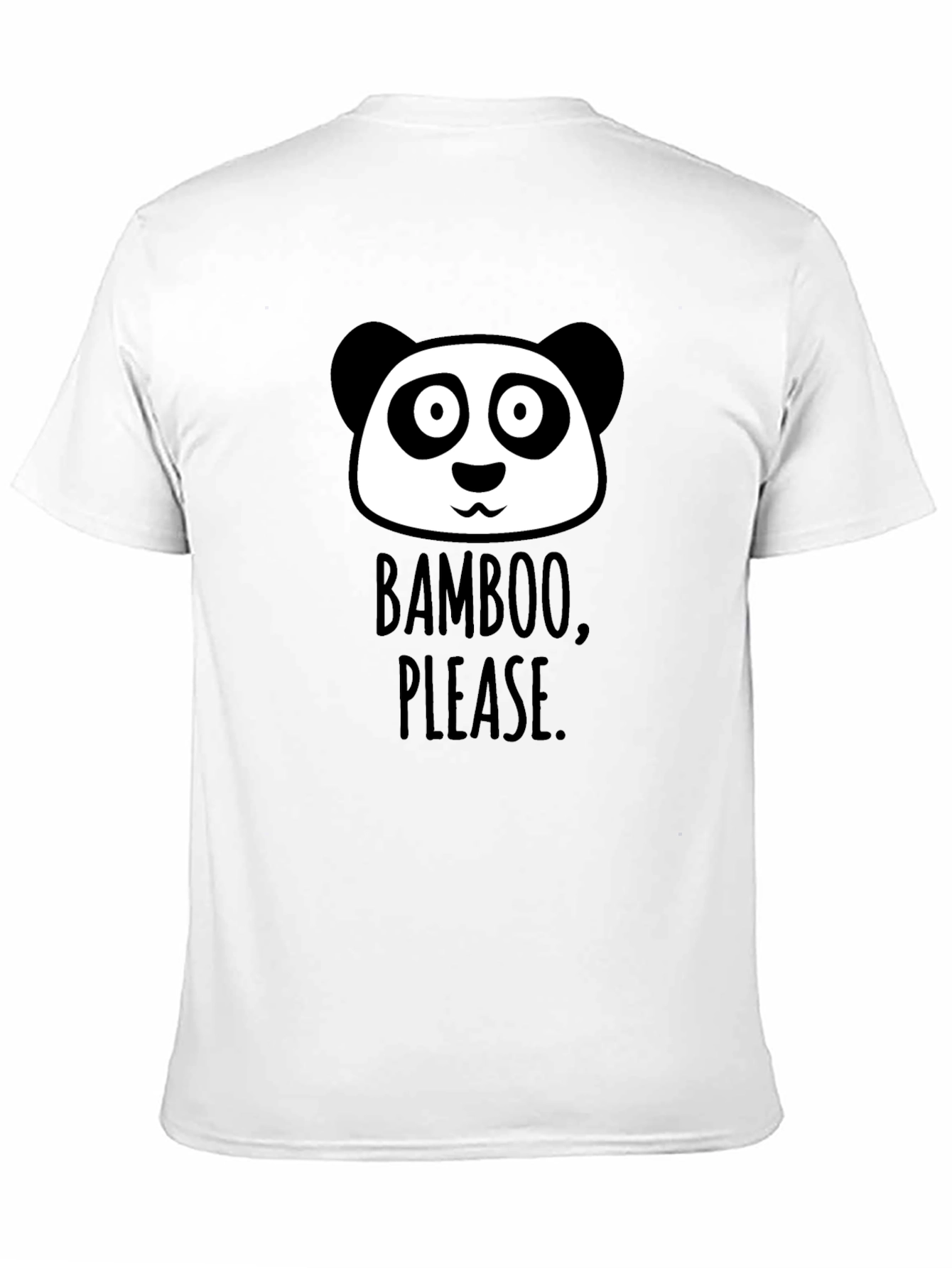 Bamboo Please Panda Graphic T-Shirt