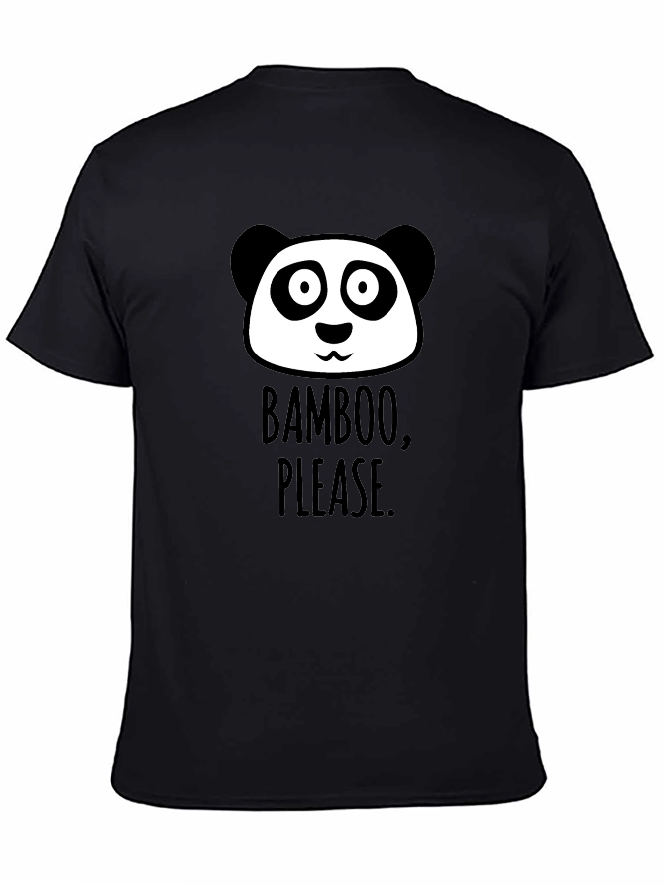 Bamboo Please Panda Graphic T-Shirt