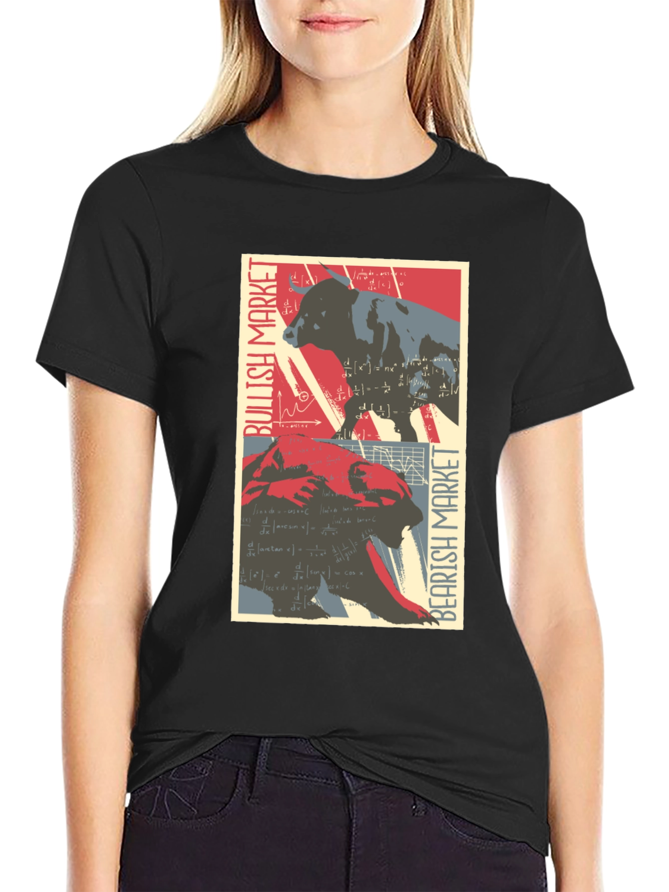 Bull & Bear Market Graphic Tee