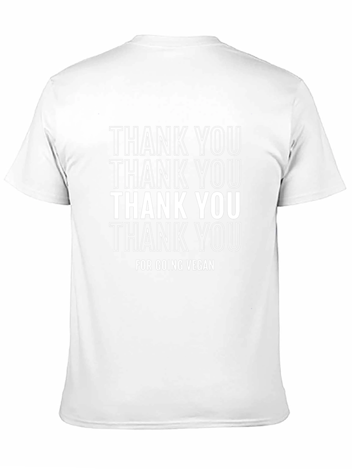 Thank You for Going Vegan T-Shirt