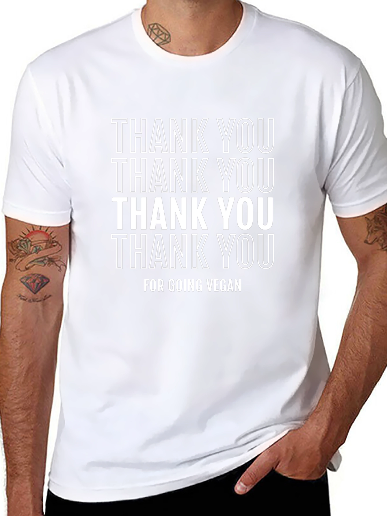 Thank You for Going Vegan T-Shirt