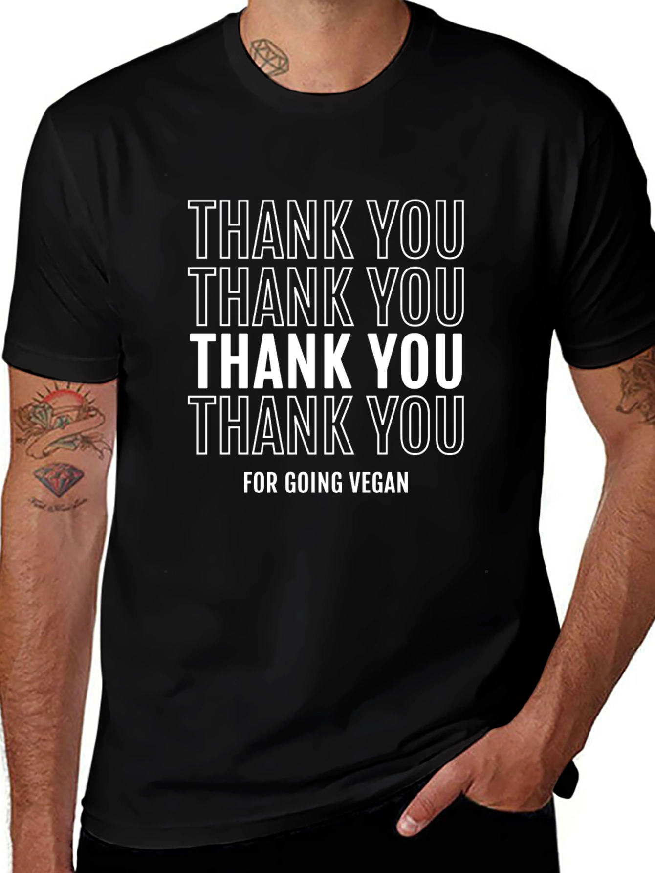 Thank You for Going Vegan T-Shirt