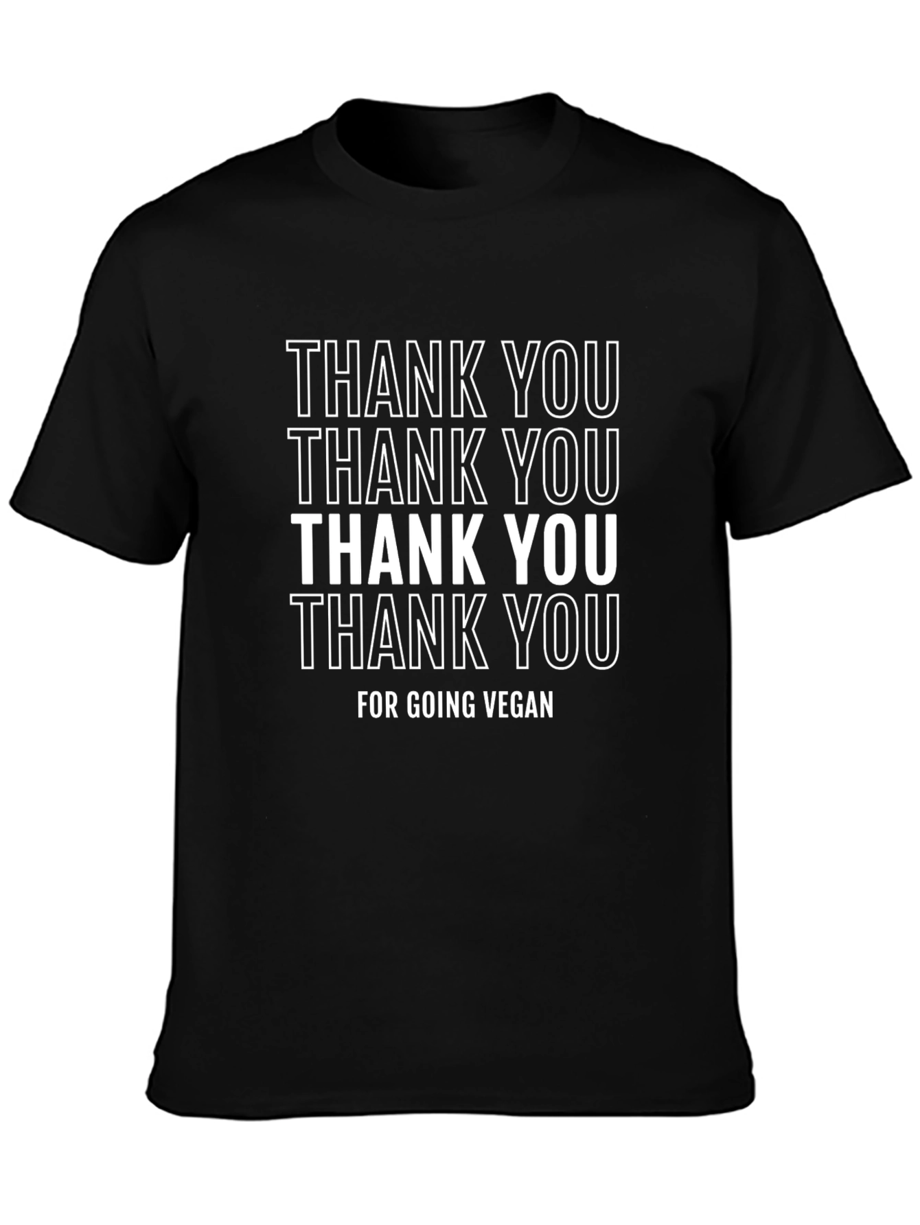 Thank You for Going Vegan T-Shirt
