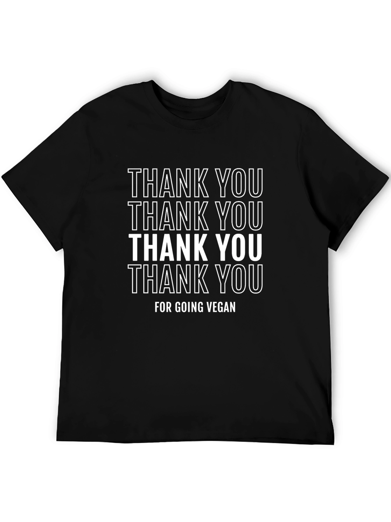 Thank You for Going Vegan T-Shirt