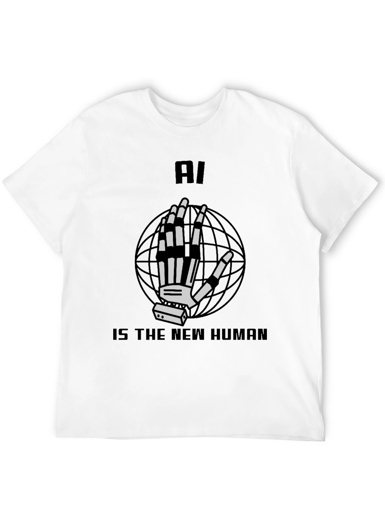 AI is the New Human Graphic T-Shirt