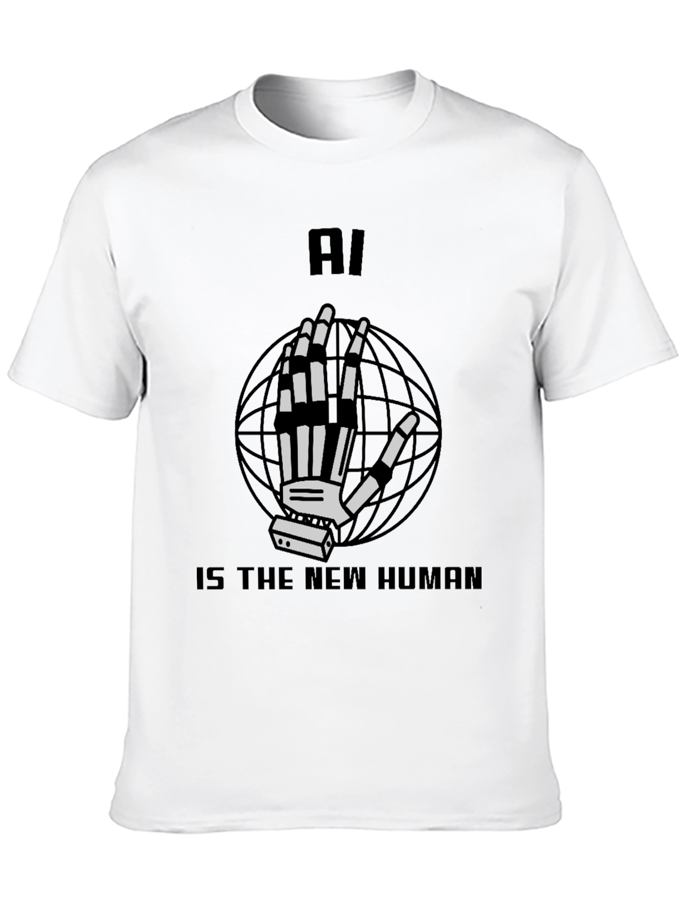 AI is the New Human Graphic T-Shirt