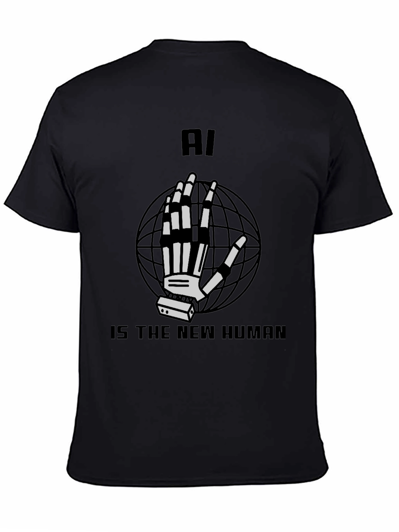 AI is the New Human Graphic T-Shirt