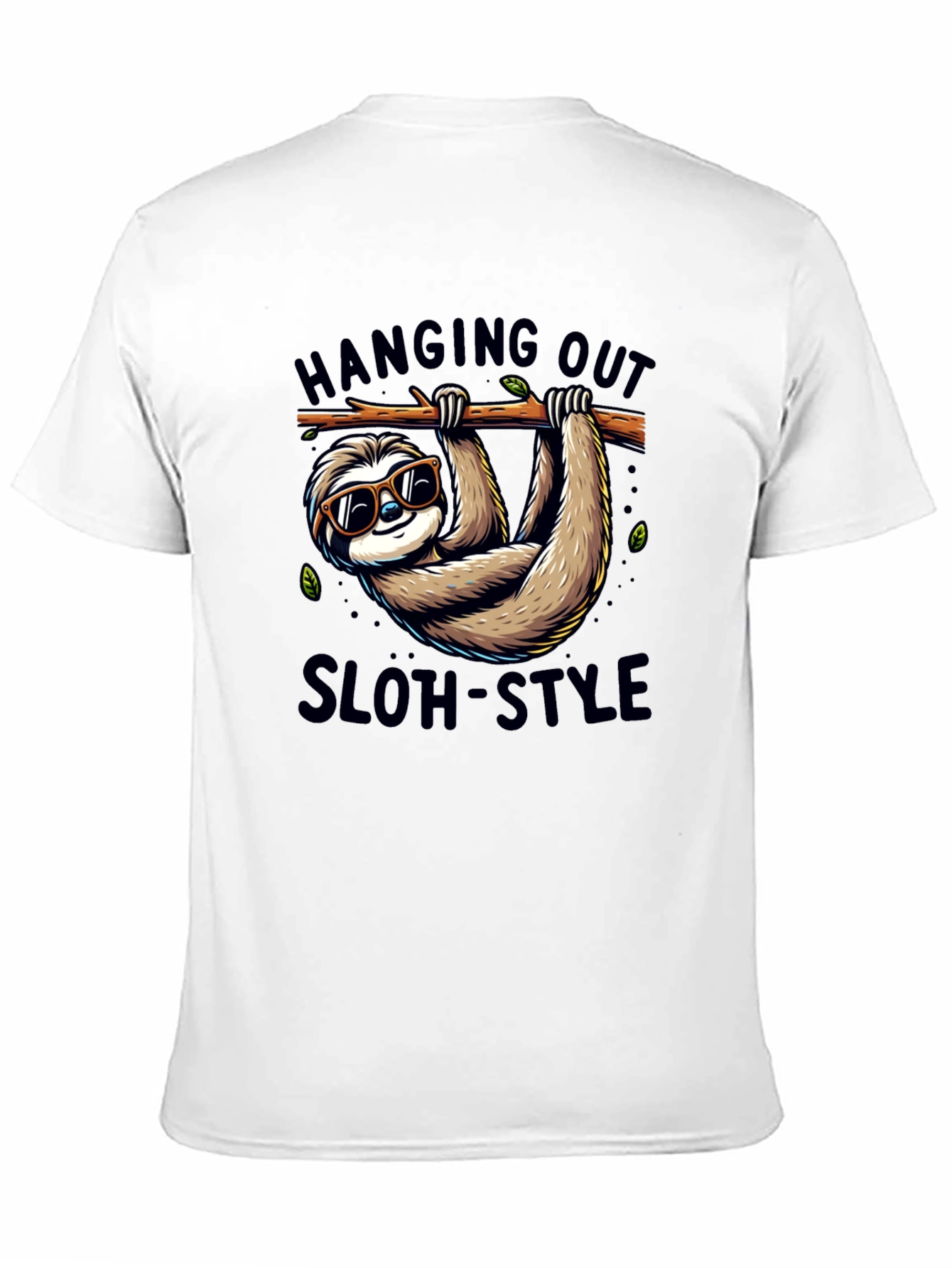 Hanging Out Sloth-Style T-Shirt