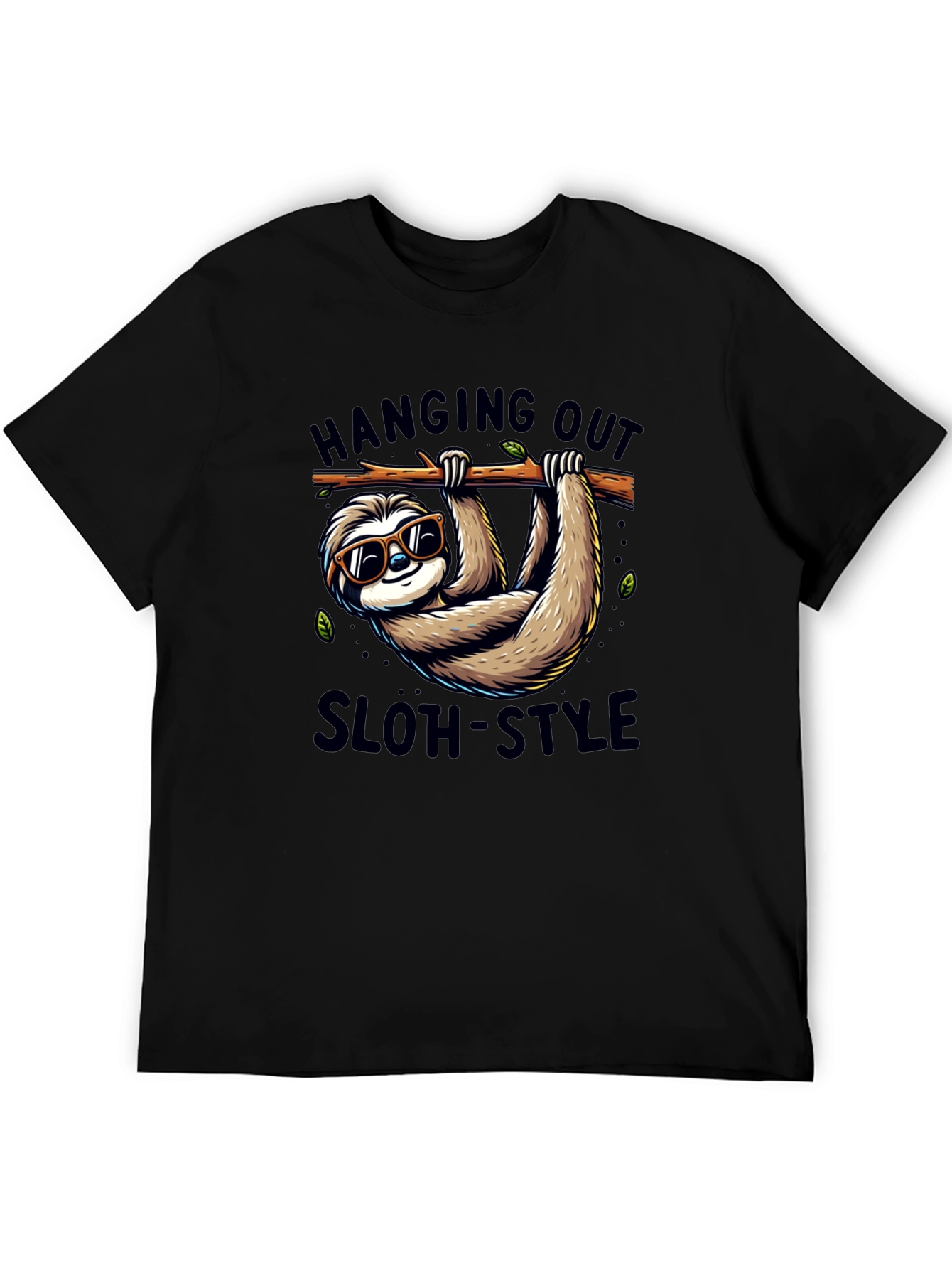 Hanging Out Sloth-Style T-Shirt