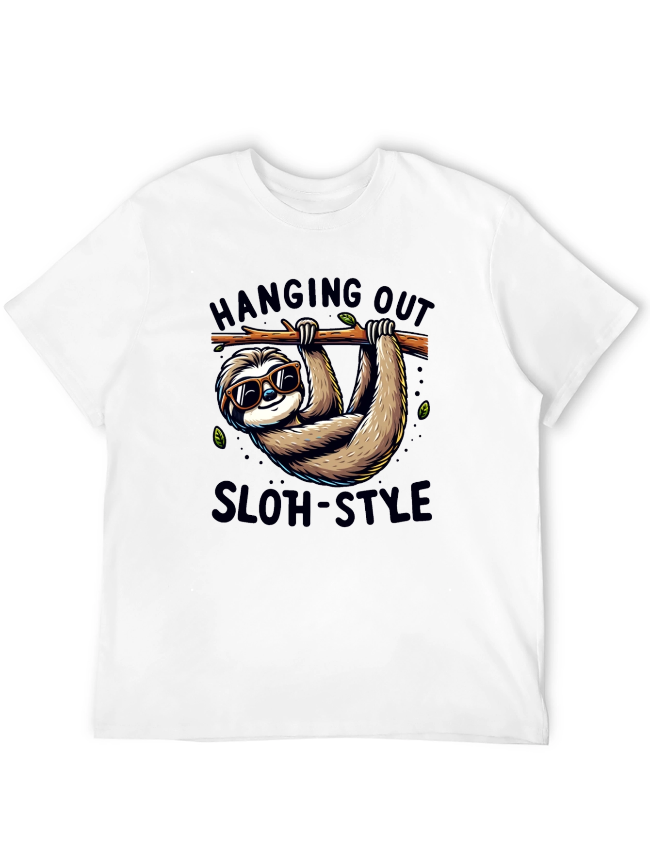 Hanging Out Sloth-Style T-Shirt