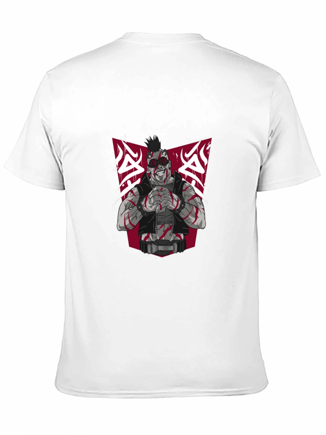 Edgy Graphic Tee - Punk Rock Design