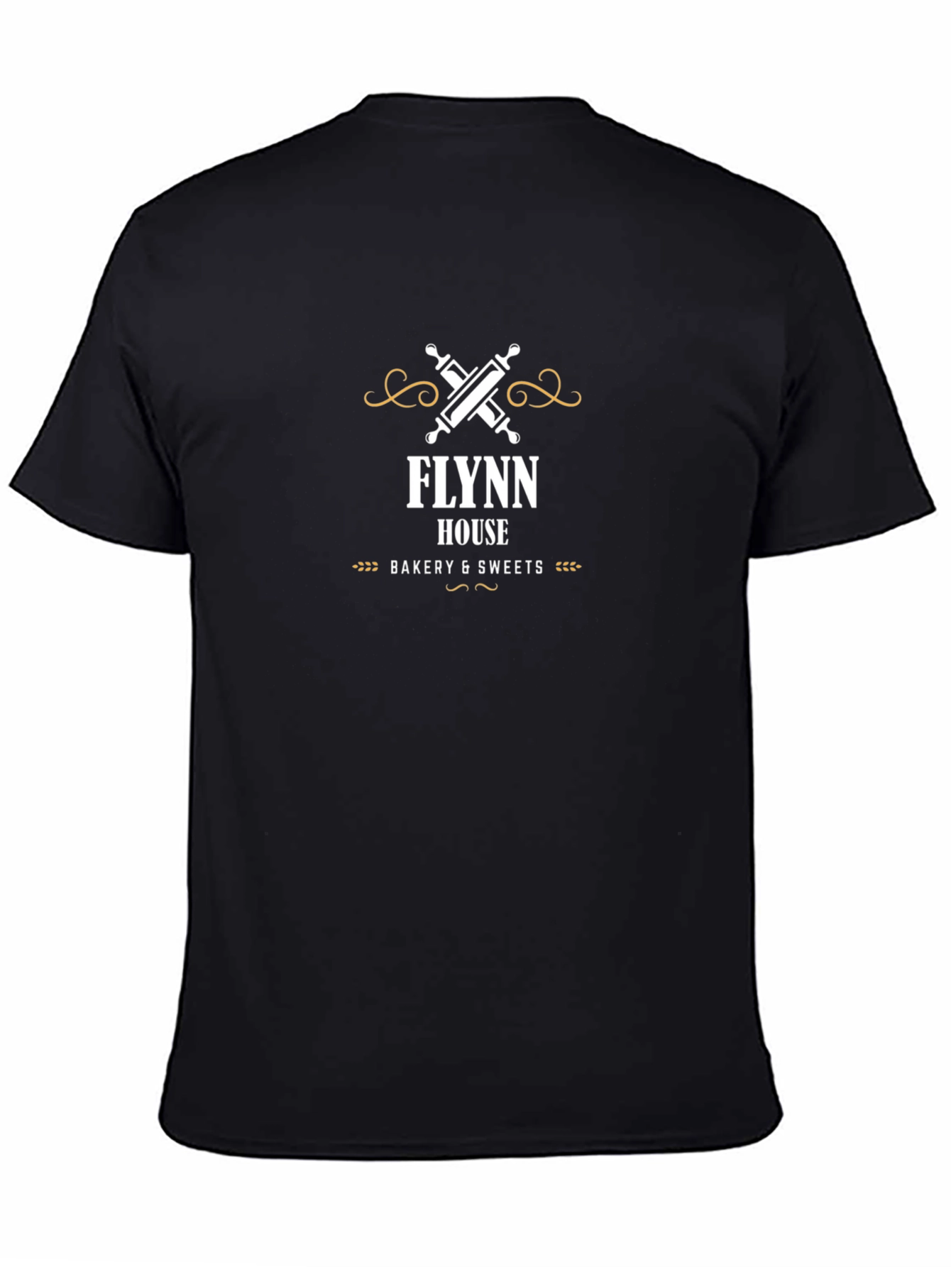 Flynn House Bakery & Sweets Black T-Shirt