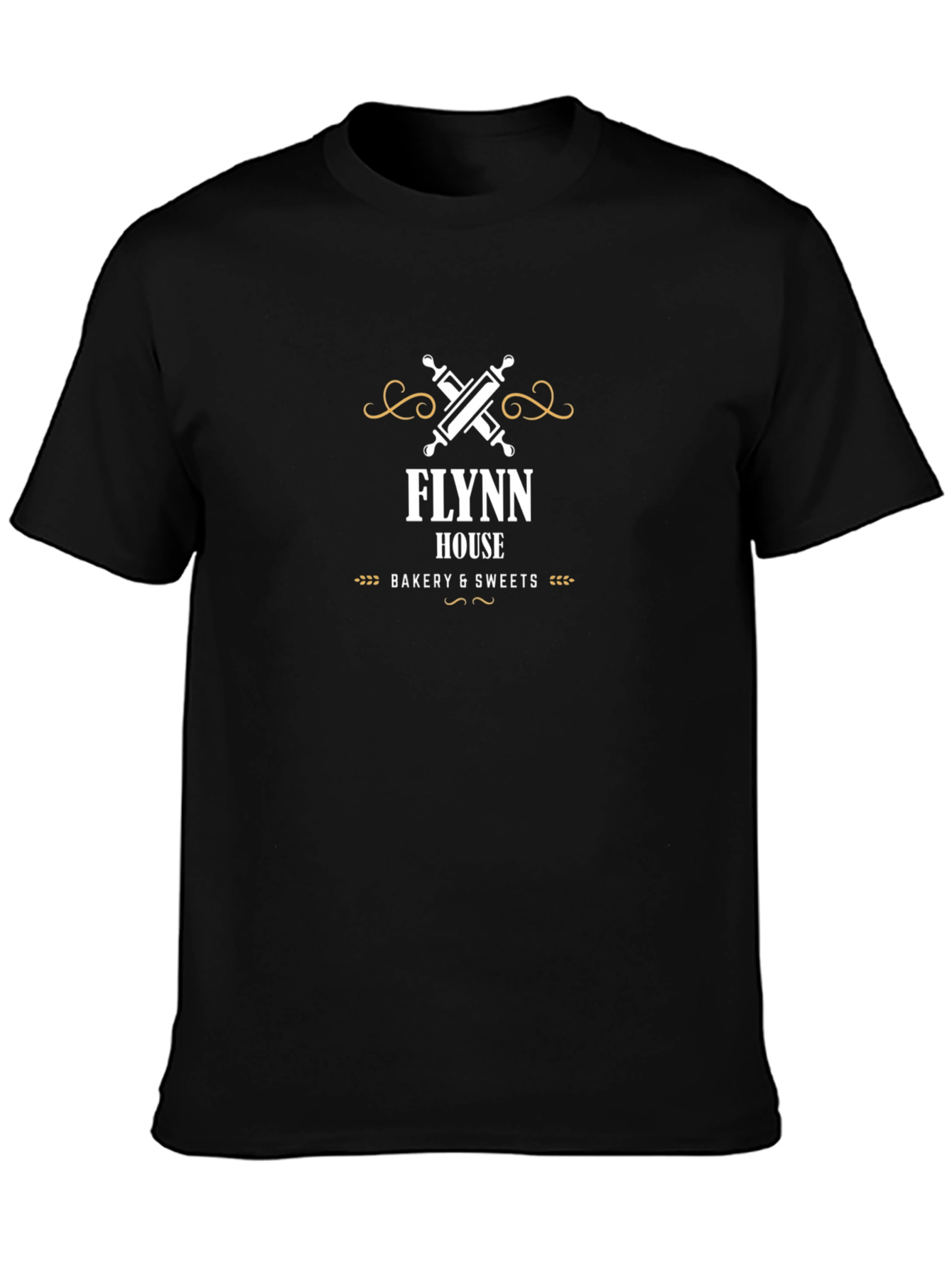 Flynn House Bakery & Sweets Black T-Shirt