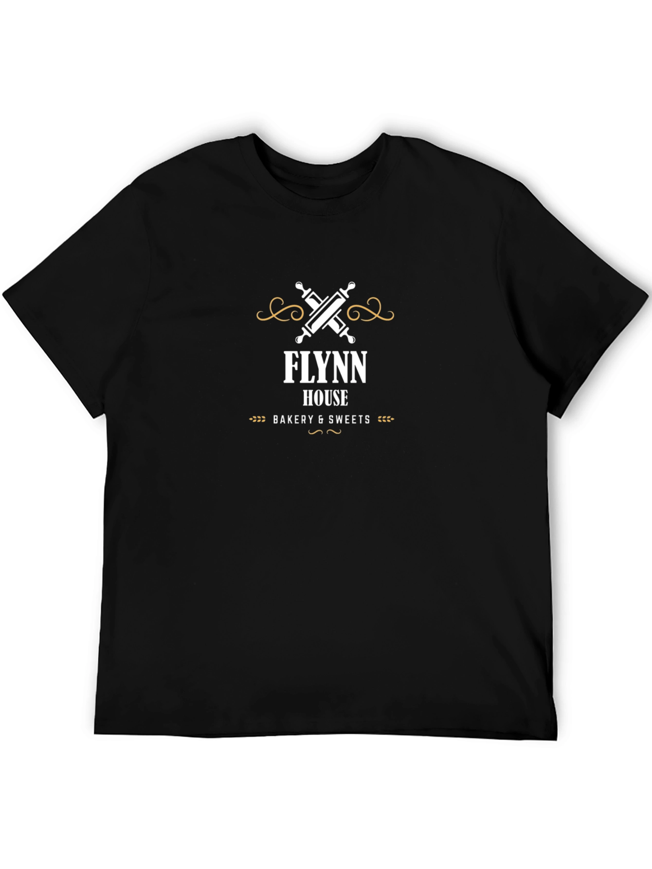 Flynn House Bakery & Sweets Black T-Shirt