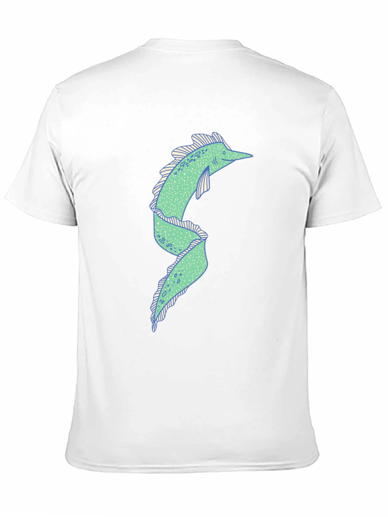 Eel Graphic Tee - Quirky Black T-Shirt