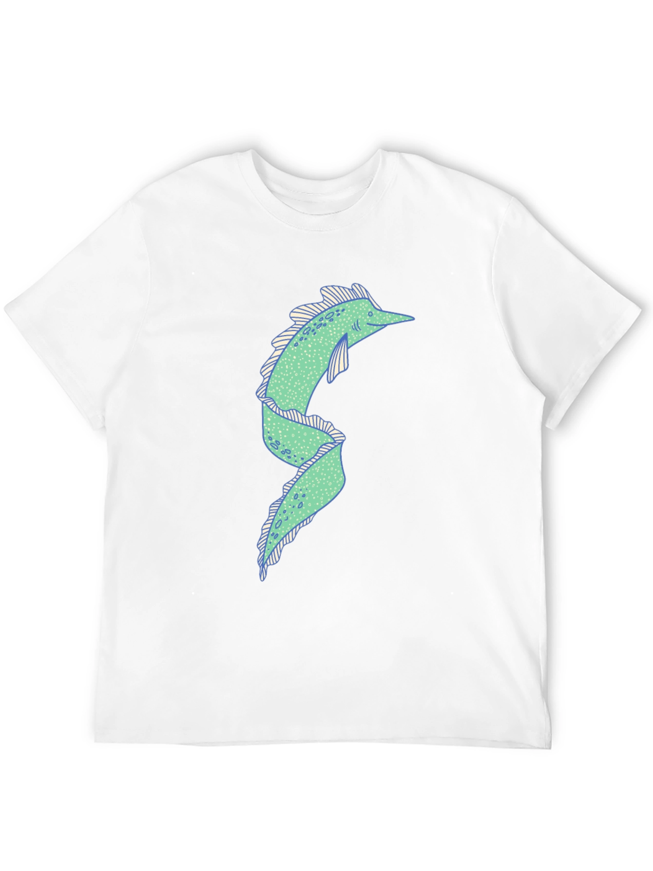 Eel Graphic Tee - Quirky Black T-Shirt