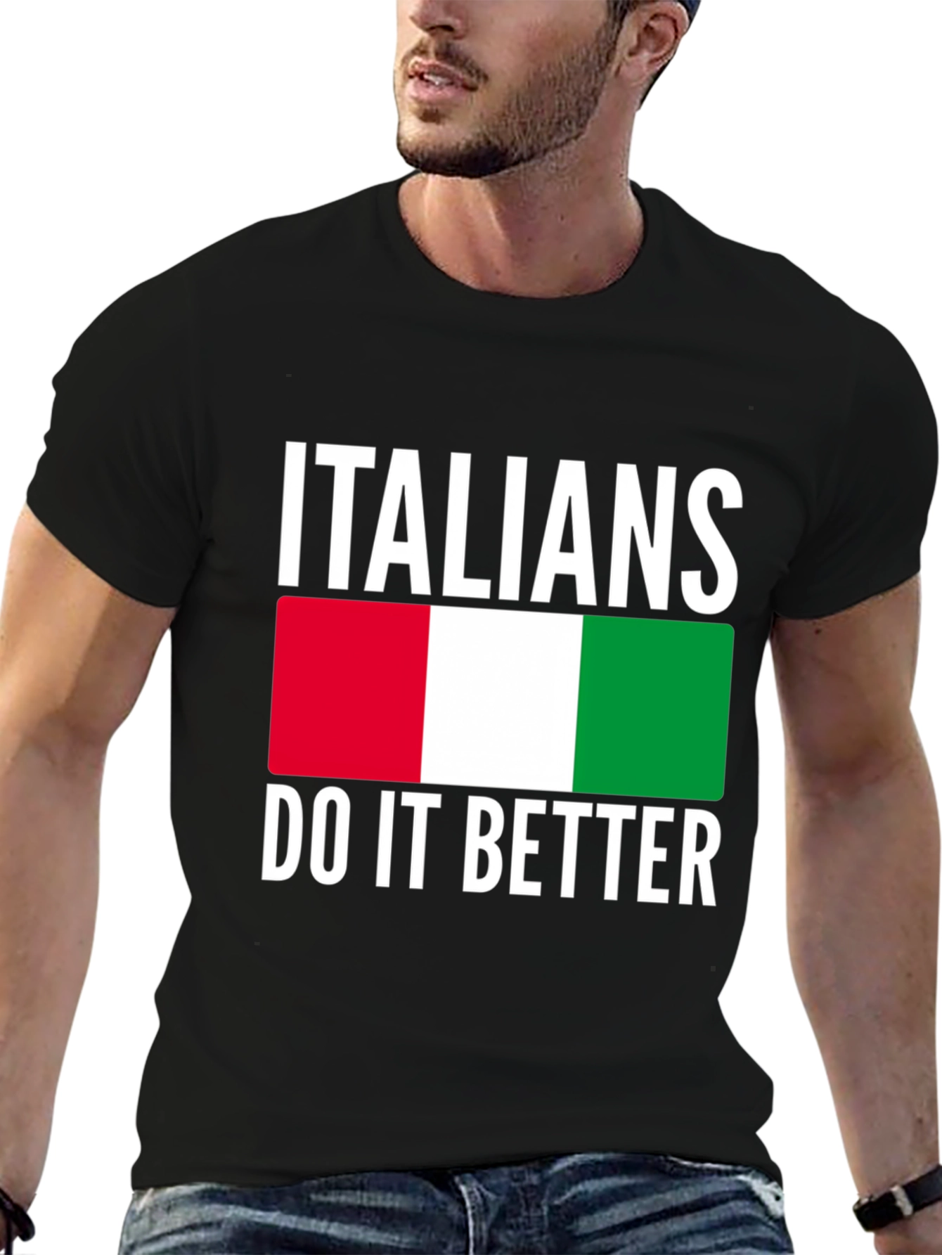 Italians Do It Better T-Shirt - Italy Flag Design